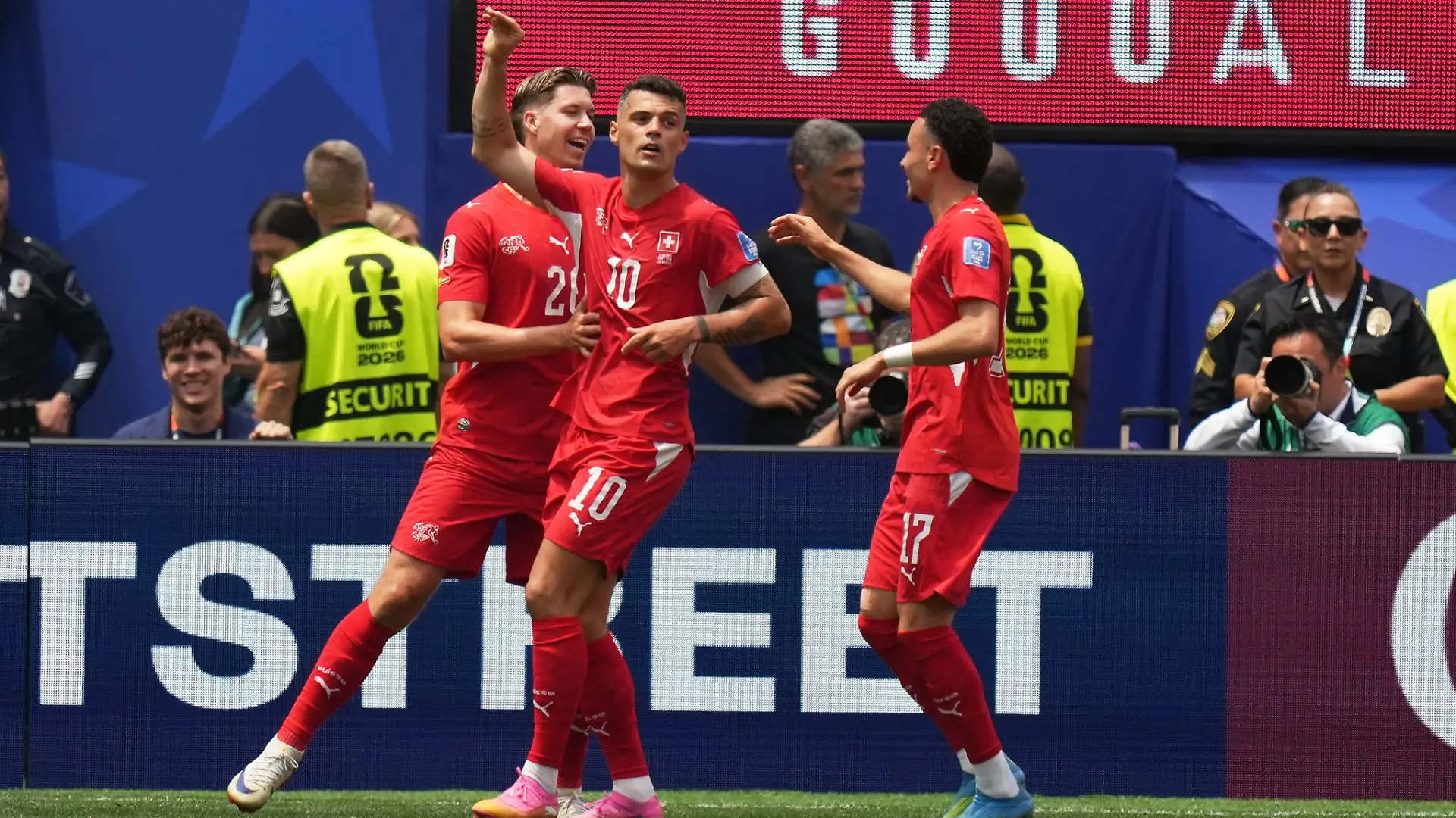 Feierte sein Tor mit einer speziellen Geste: Granit Xhaka.