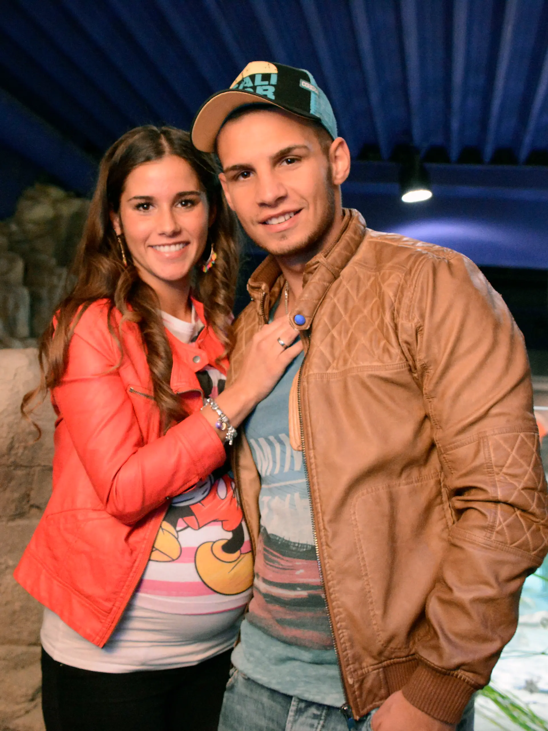 Sarah Engels und Pietro Lombardi im Mai 2015, kurz vor Alessios Geburt.
