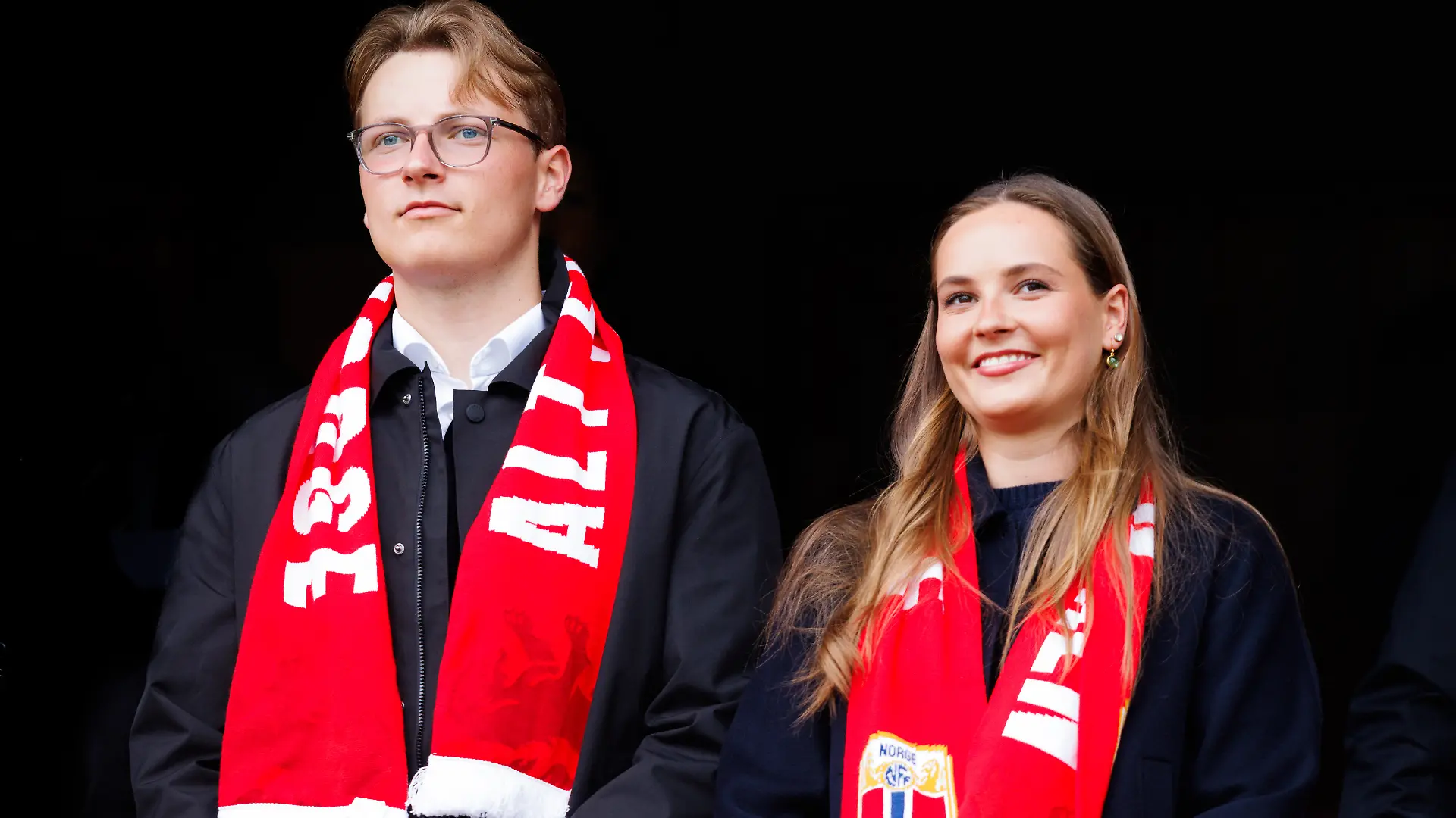Sverre Magnus und Ingrid Alexandra besuchten vergangene Woche ein Spiel der Frauen-Nationalelf