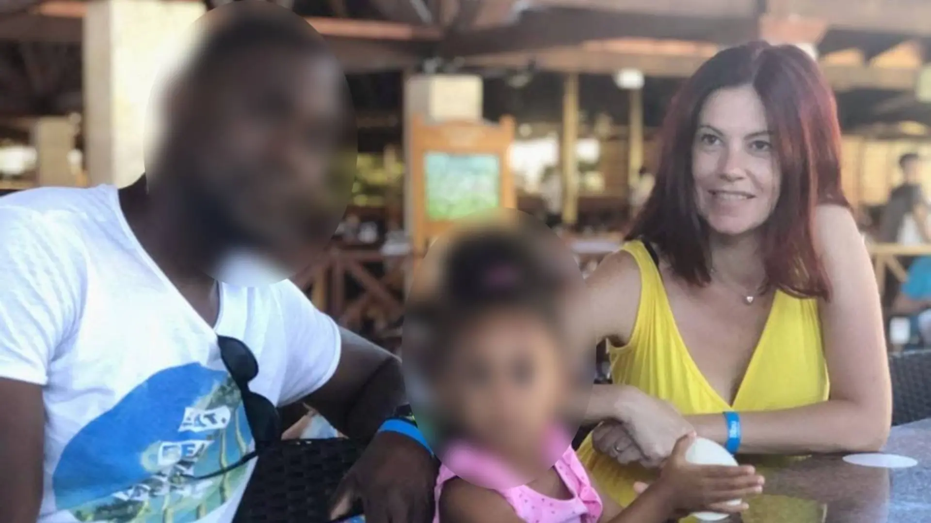 Dieses Bild von ihrem Mann und ihrer Tochter postete Francesca Valentino bei Facebook