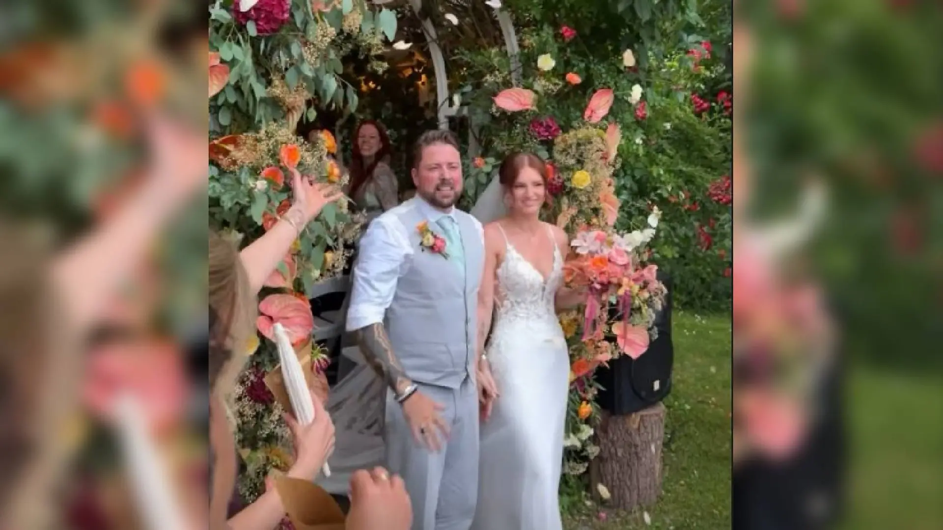 Felix von Jascheroff und Alexandra Sophie Winterberg feiern ihre Liebe