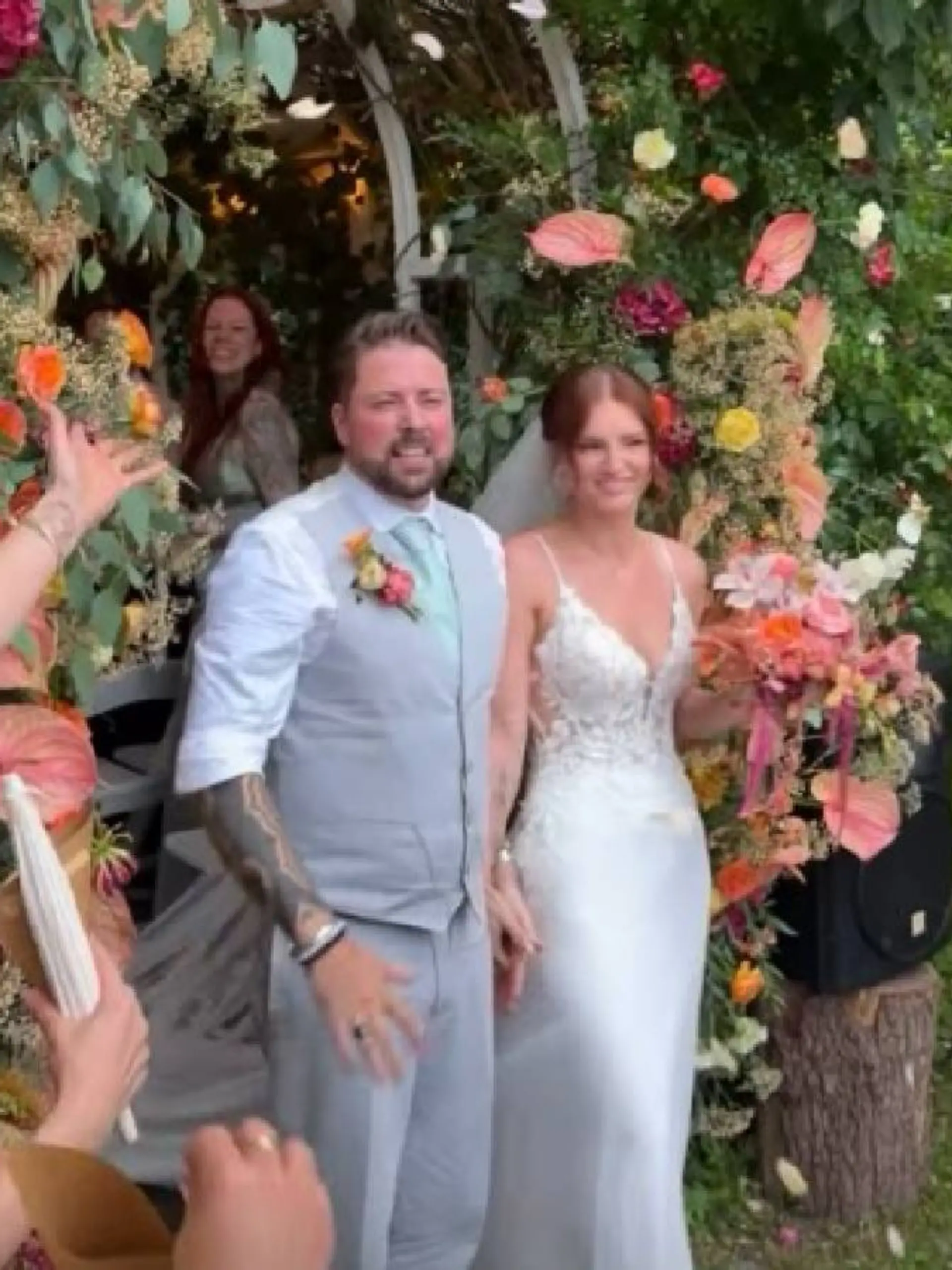 Felix von Jascheroff und Alexandra Sophie Winterberg feiern ihre Liebe