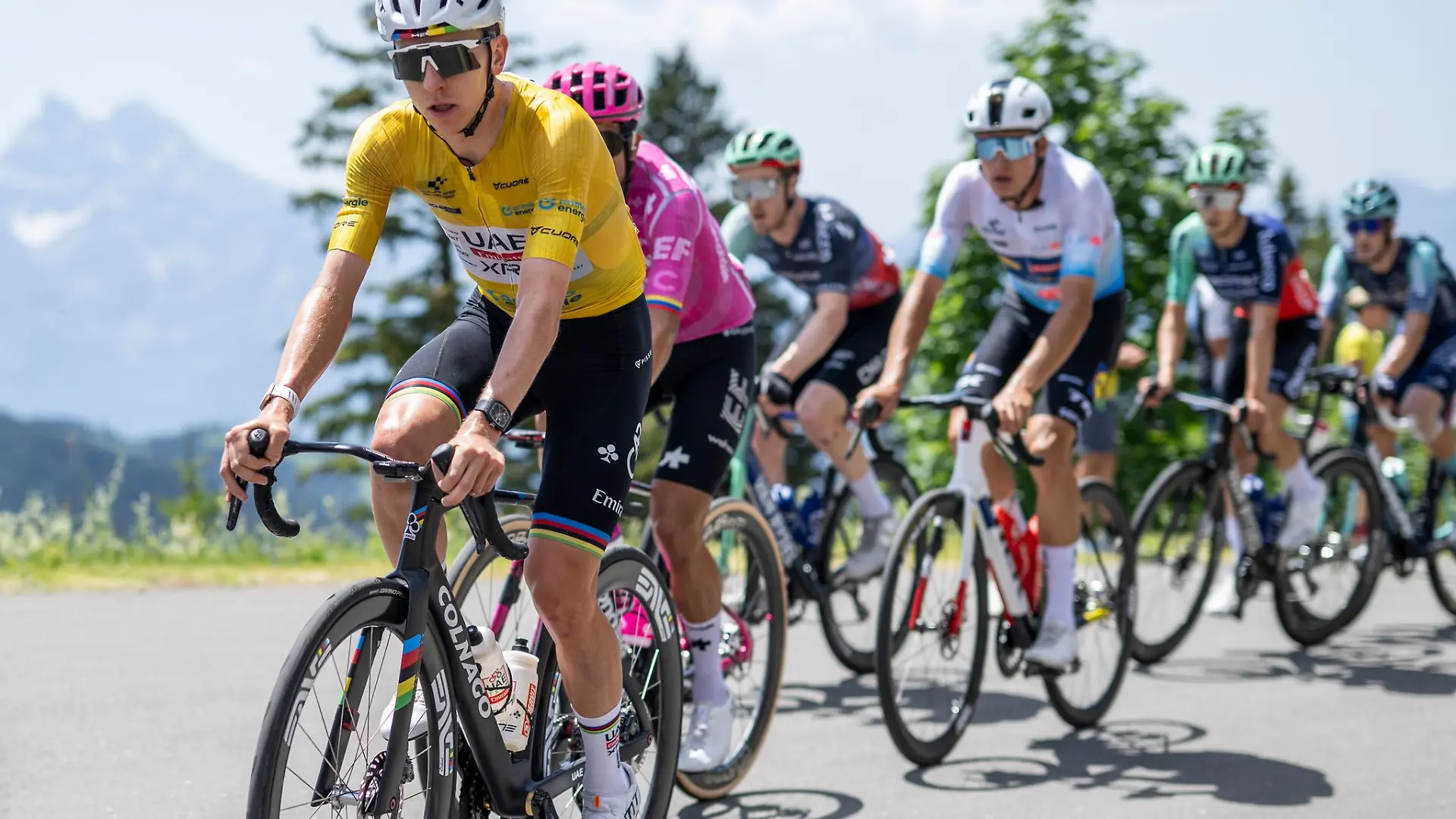Hat die Tour de Suisse souverän gewonnen: Tadej Pogacar.