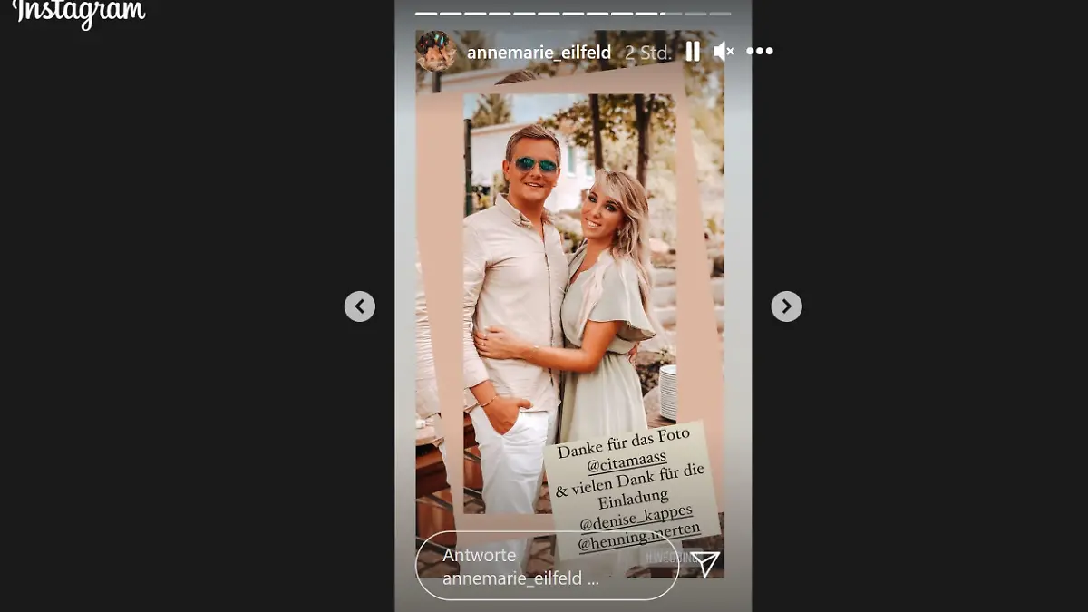 Annemarie Eilfeld und Tim Sandt