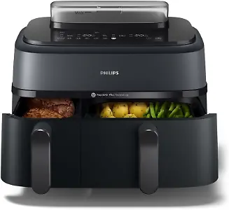 Philips Steam Airfryer 5000 Series Dual Basket