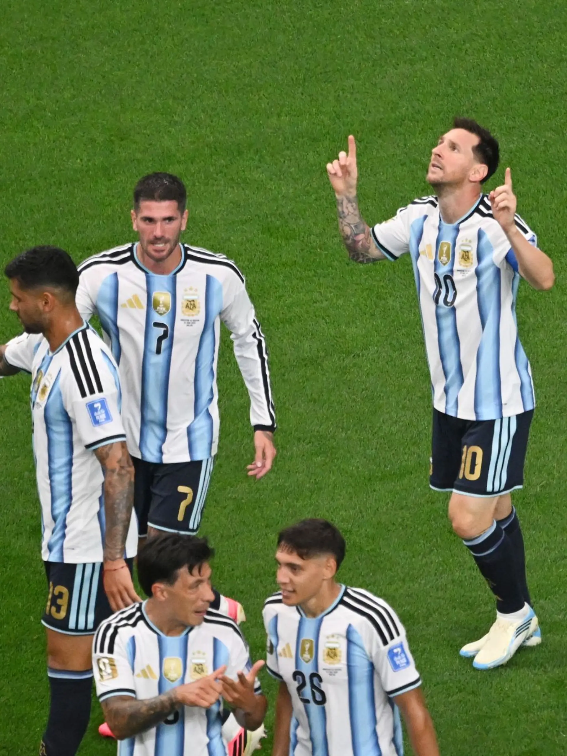 Bild zu: "Klose abgelöst: Messis Rekordtore bringen Argentinien weiter"