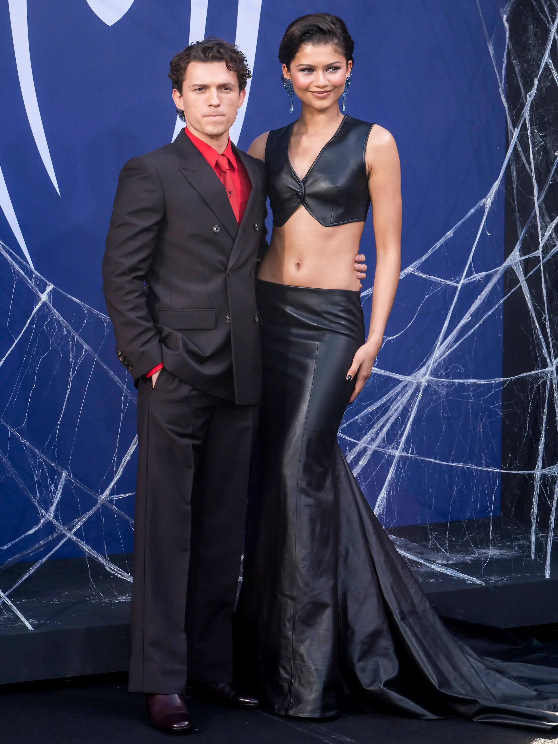 ABB/SPIDERMANN- Tom Holland British Actor and his girlfriend US actress Zendaya zu Gast auf dem schwarzen Teppich beim German Fan Event for Spider-Man Brand New Day am Uber Platz am 22.96.2026 in Berlin Berlin Deutschland *** ABB SPIDER-MAN Tom Holland, a British actor, and his girlfriend, U.S. actress Zendaya, appeared on the black carpet at the German fan event for Spider-Man