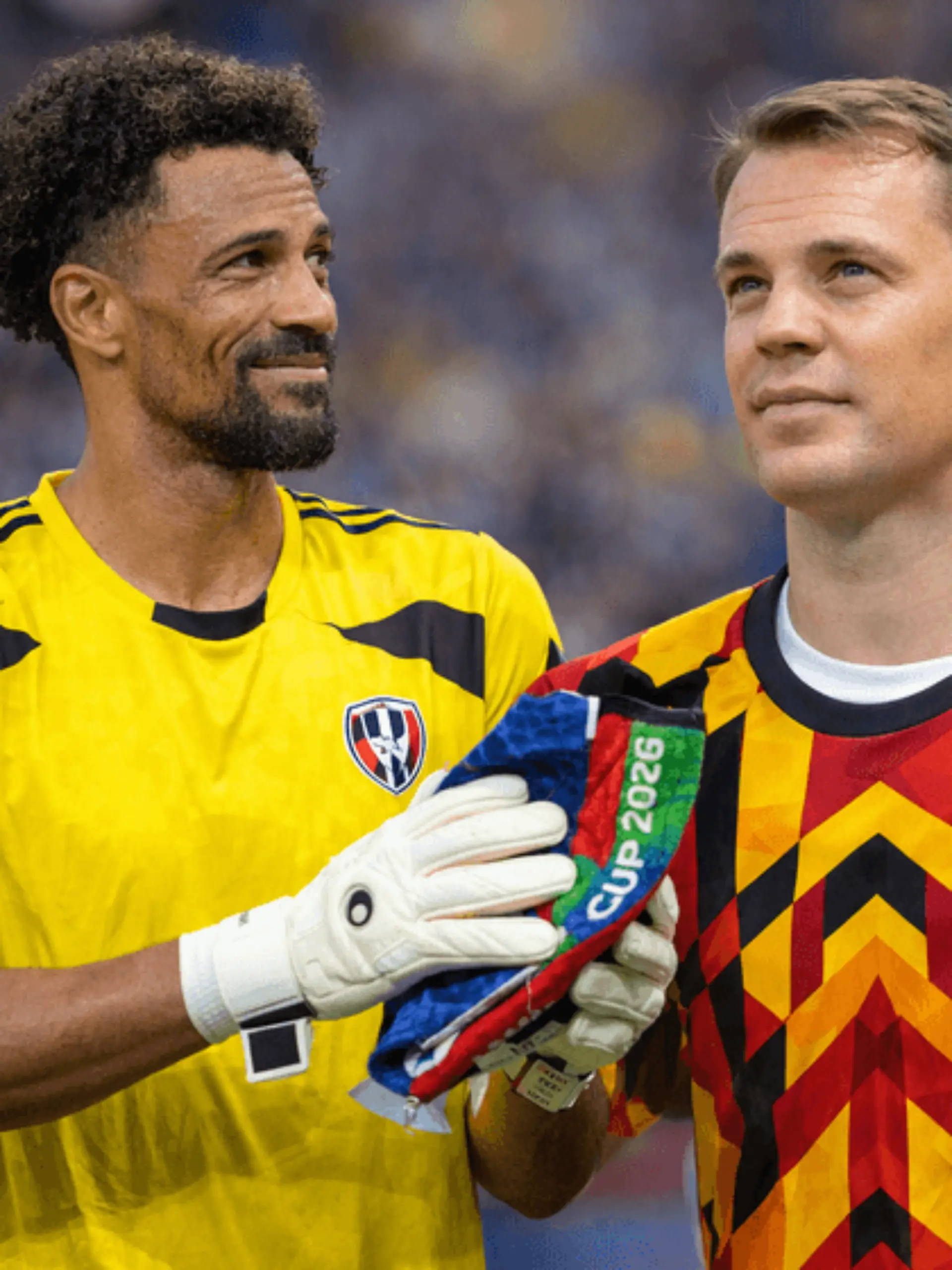 Bild zu: "Vozinha überholt Manuel Neuer!"