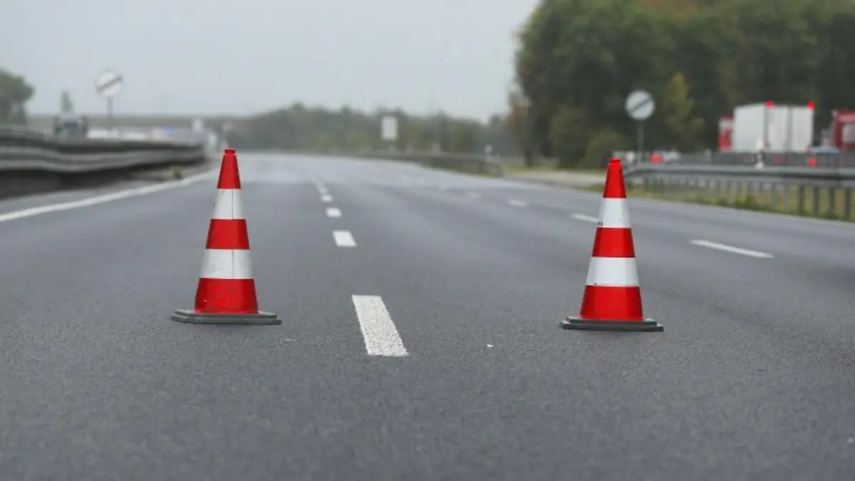 Autobahn gesperrt
