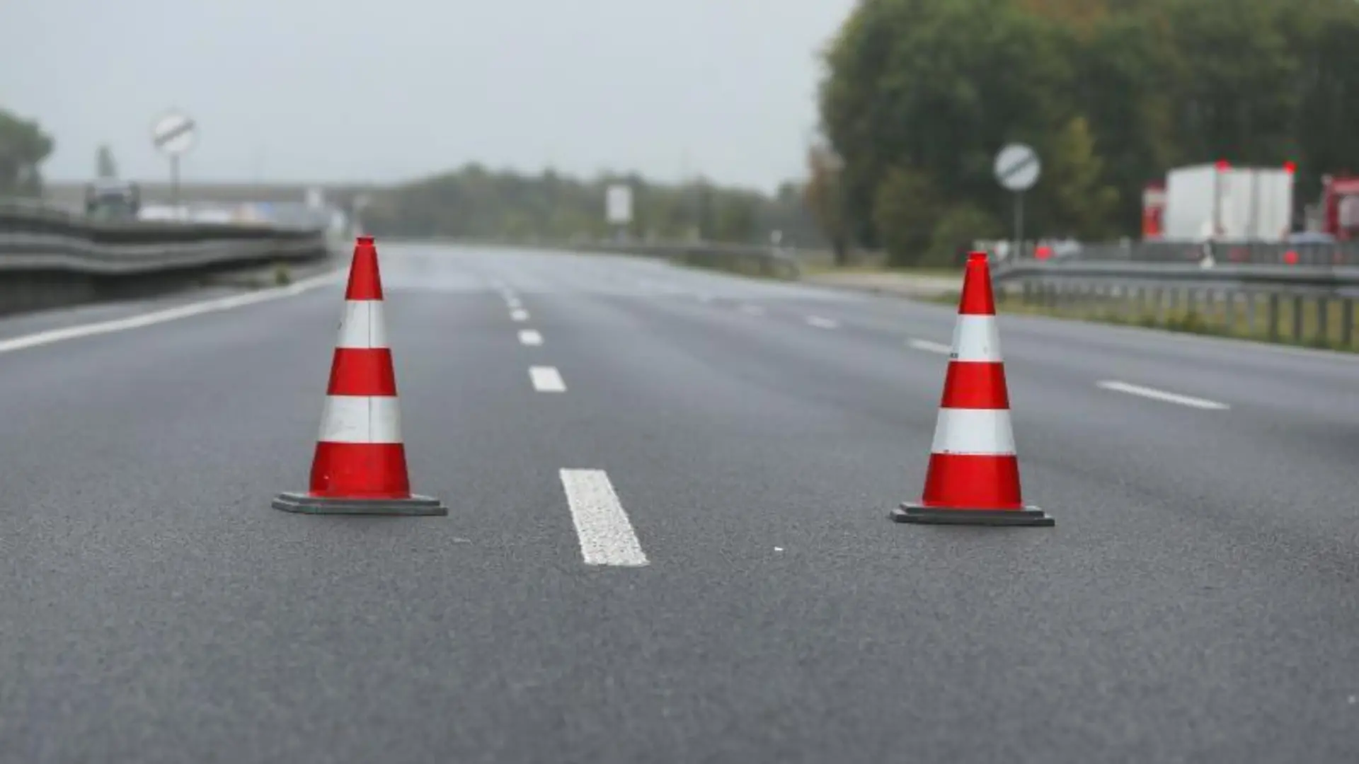 Autobahn gesperrt