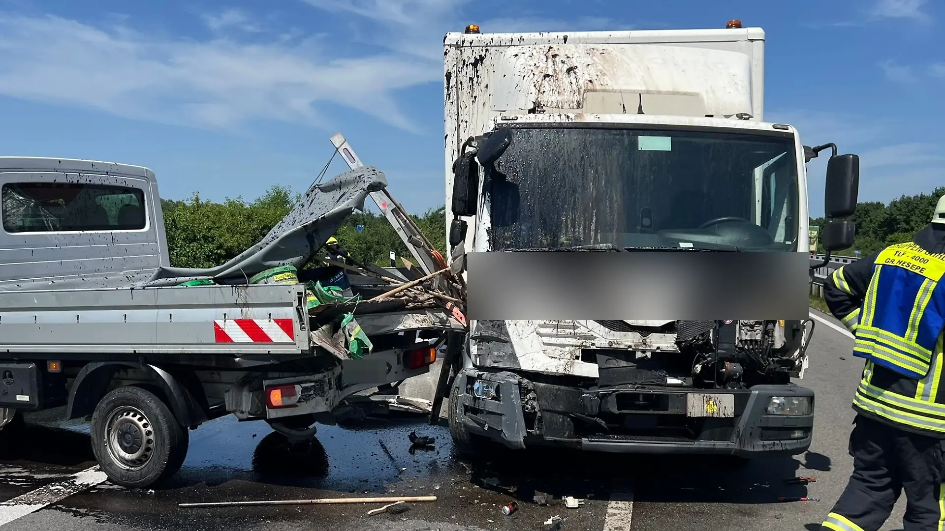 Unfall auf der Autobahn im Emsland - zwei Tote