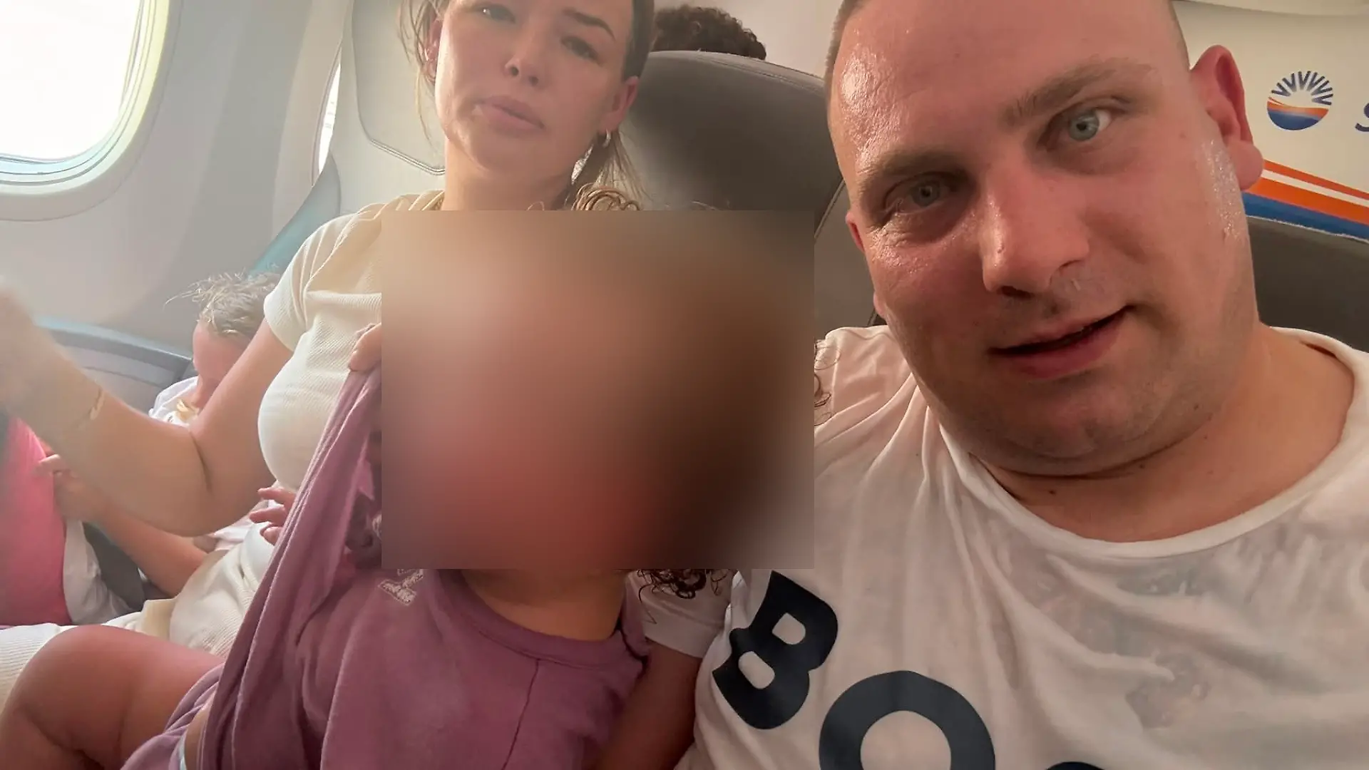 Petar Petric und seine Familie war ebenfalls gefangen im Hitzeflieger von SunExpress