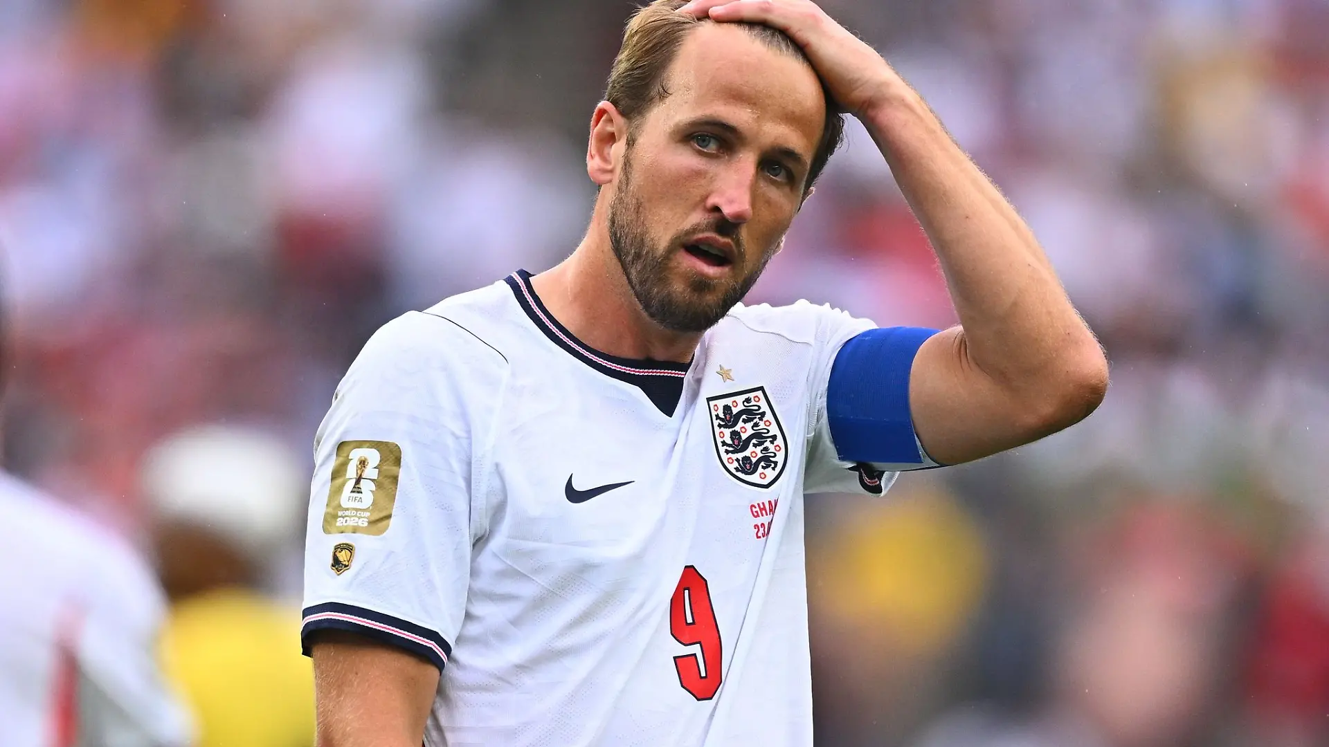 Kein Faktor bis zur Pause: Englands Superstürmer Harry Kane.