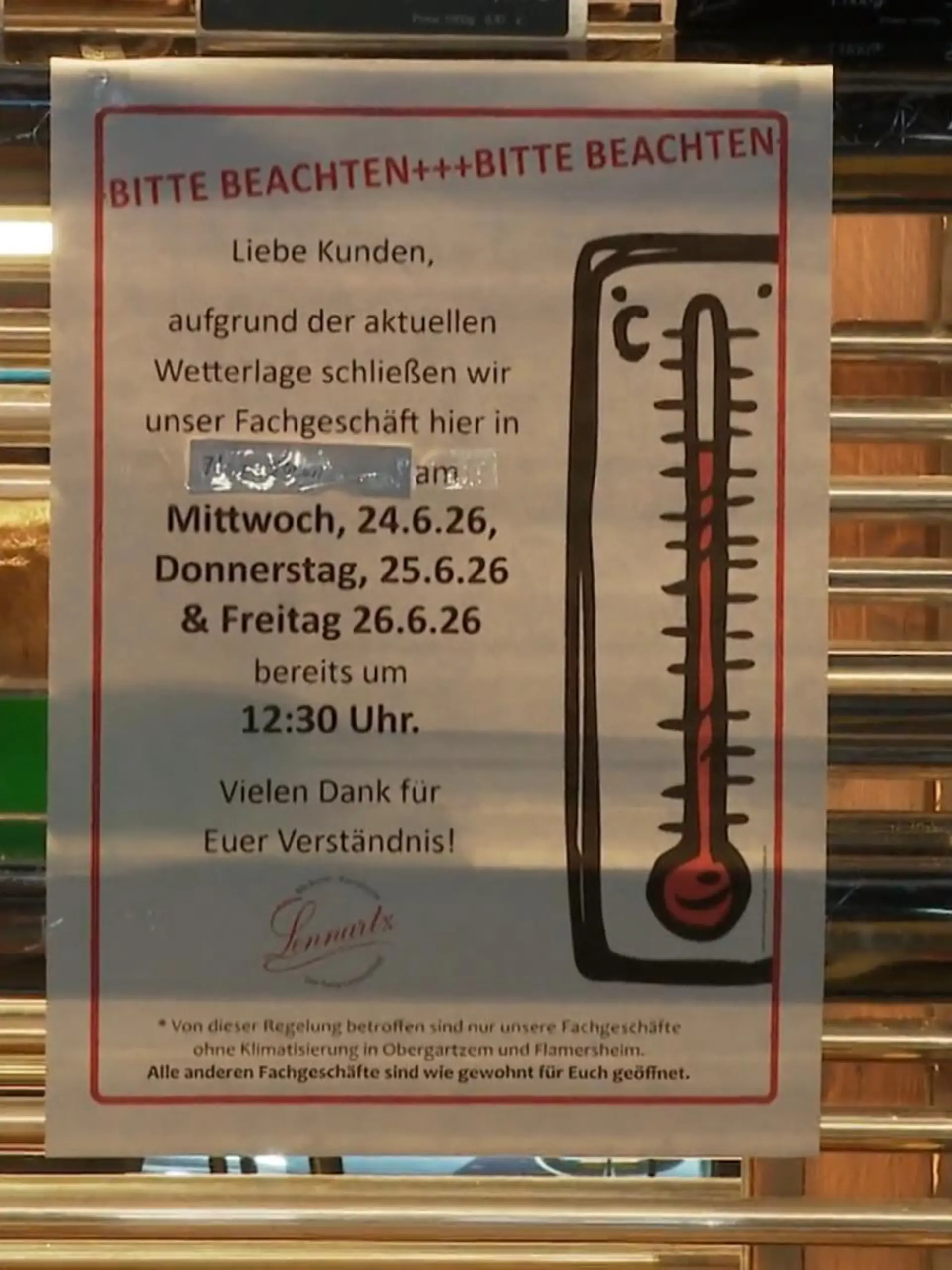 Bild zu: "Bäckerei macht Hitzefrei"