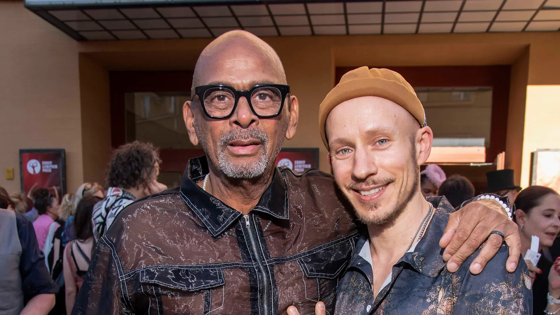 Pierre Sanoussi-Bliss und Dennis Ortmann
