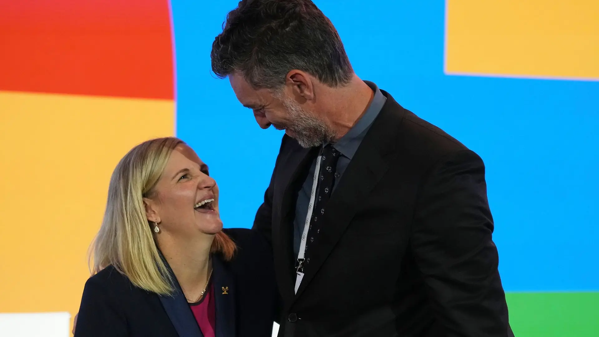 Die IOC-Spitzen Kirsty Coventry und Pau Gasol sehen den Athleten-Zuschuss als historisch. (Archivbild)