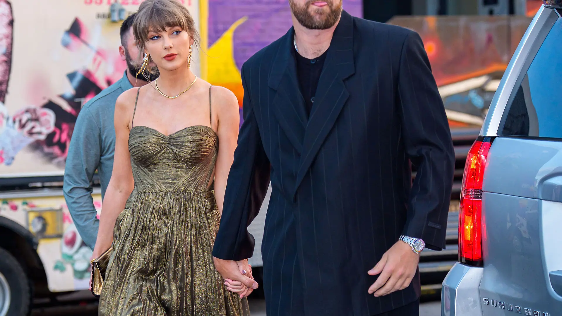 Photo by: zz/XNY/STAR MAX/IPx 2026 5/16/26 Taylor Swift and Travis Kelce are seen on May 16, 2026 in Brooklyn, New York City. (NYC)