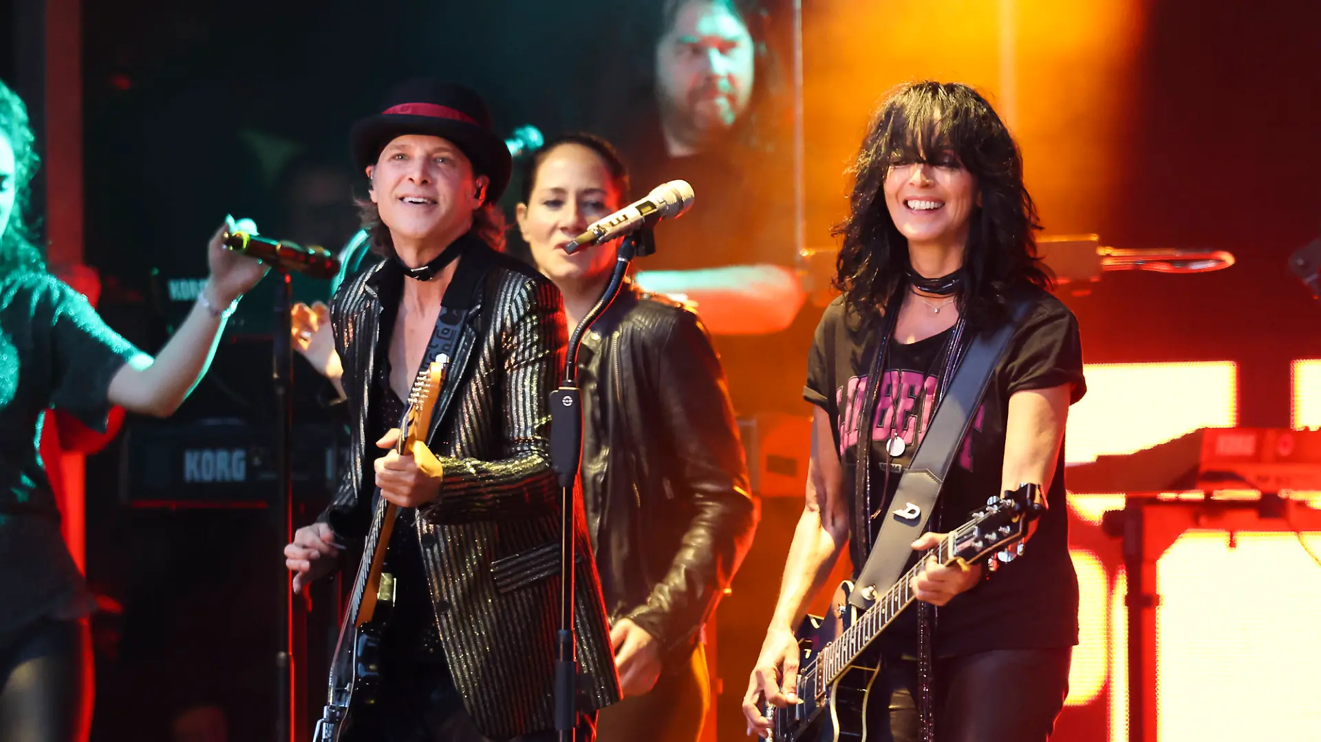 07.06.2024, Open Air Konzert NENA - Wir gehören zusammen Tour 2024 Nena beim Open Air auf der Freilichtbuehne Wiesmoor Wiesmoor Freilichtbuehne Wiesmoor Niedersachsen Deutschland *** 07 06 2024, Open Air Concert NENA Wir gehören zusammen Tour 2024 Nena at the Open Air at the Freilichtbuehne Wiesmoor Wiesmoor Freilichtbuehne Wiesmoor Lower Saxony Germany