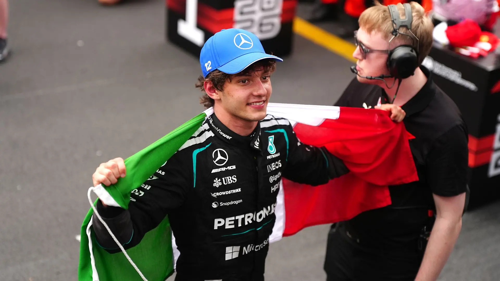 Kimi Antonelli hat fünf der bisherigen sieben Formel-1-Rennen gewonnen. (Archivbild)