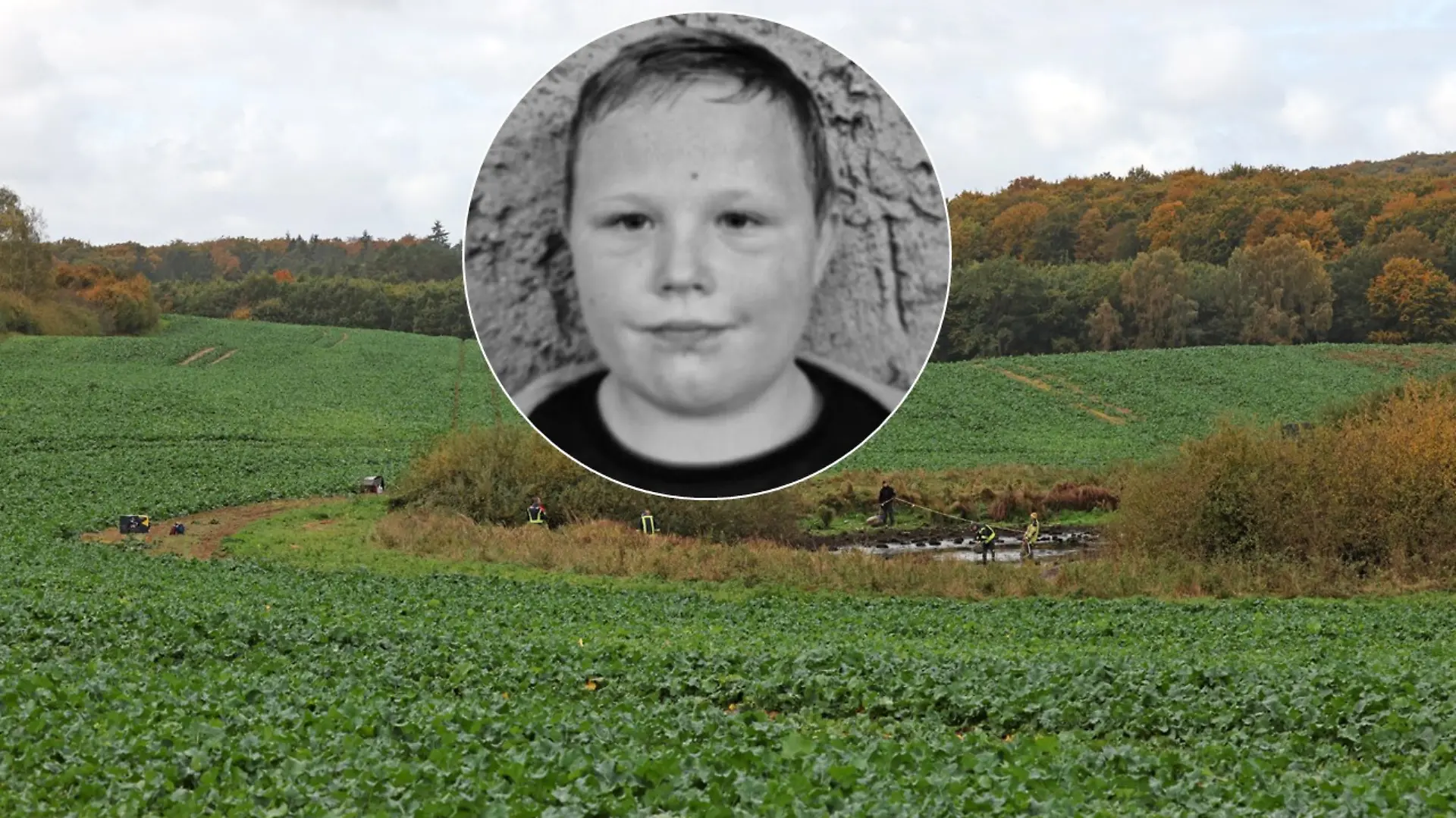 Der kleine Fabian aus Güstrow wurde tot an diesem Tümpel gefunden. 