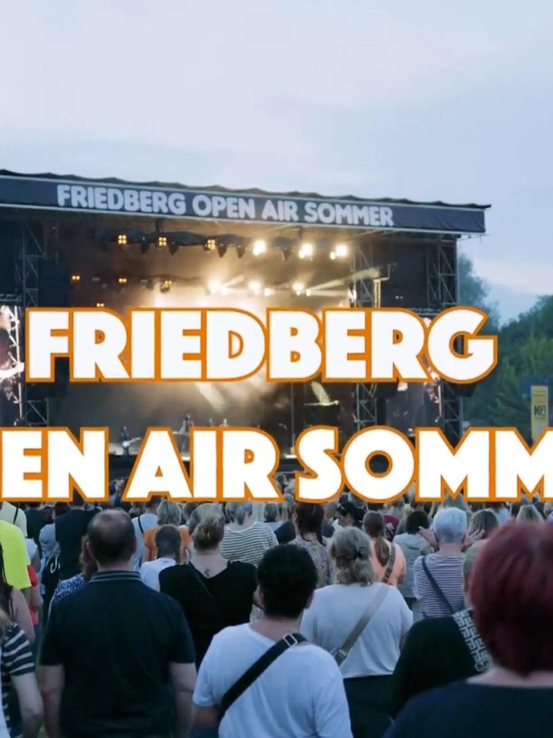 Bild zu: "Friedberg Open Air Sommer auf der Seewiese – Mega Party unter freiem Himmel"