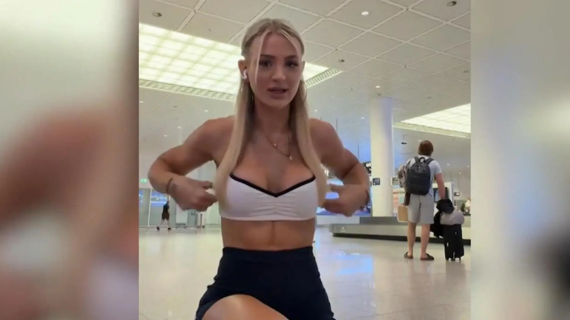 Zu freizügig für die Lufthansa? Sommerhaus-Gewinnerin darf nicht ins Flugzeug Kein Boarding im Sport-BH!