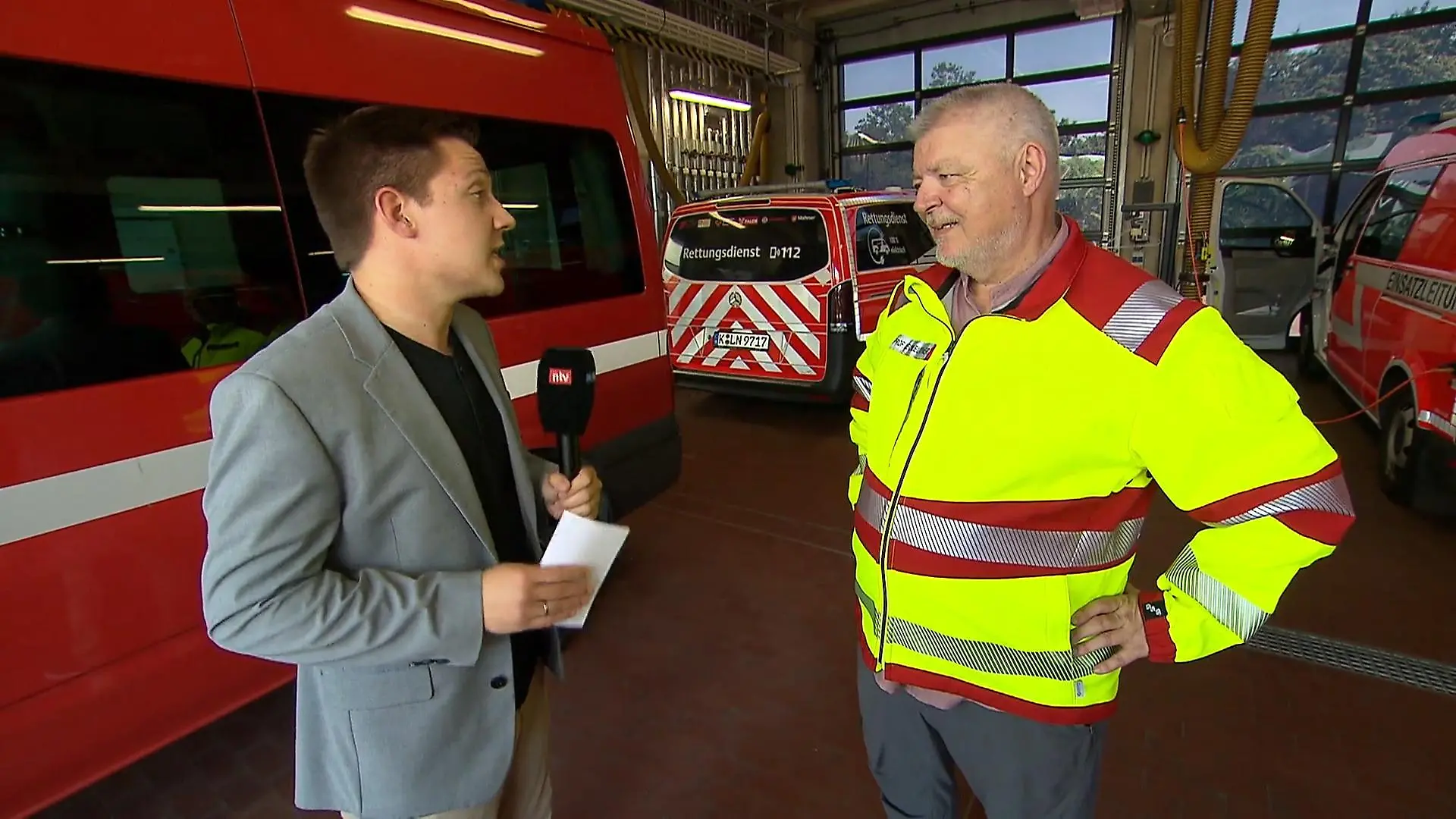 Interview mit Prof. Alexander Lechleuthner (Ärztlicher Leiter des Kölner Rettungsdienstes) Fast 40°C in NRW