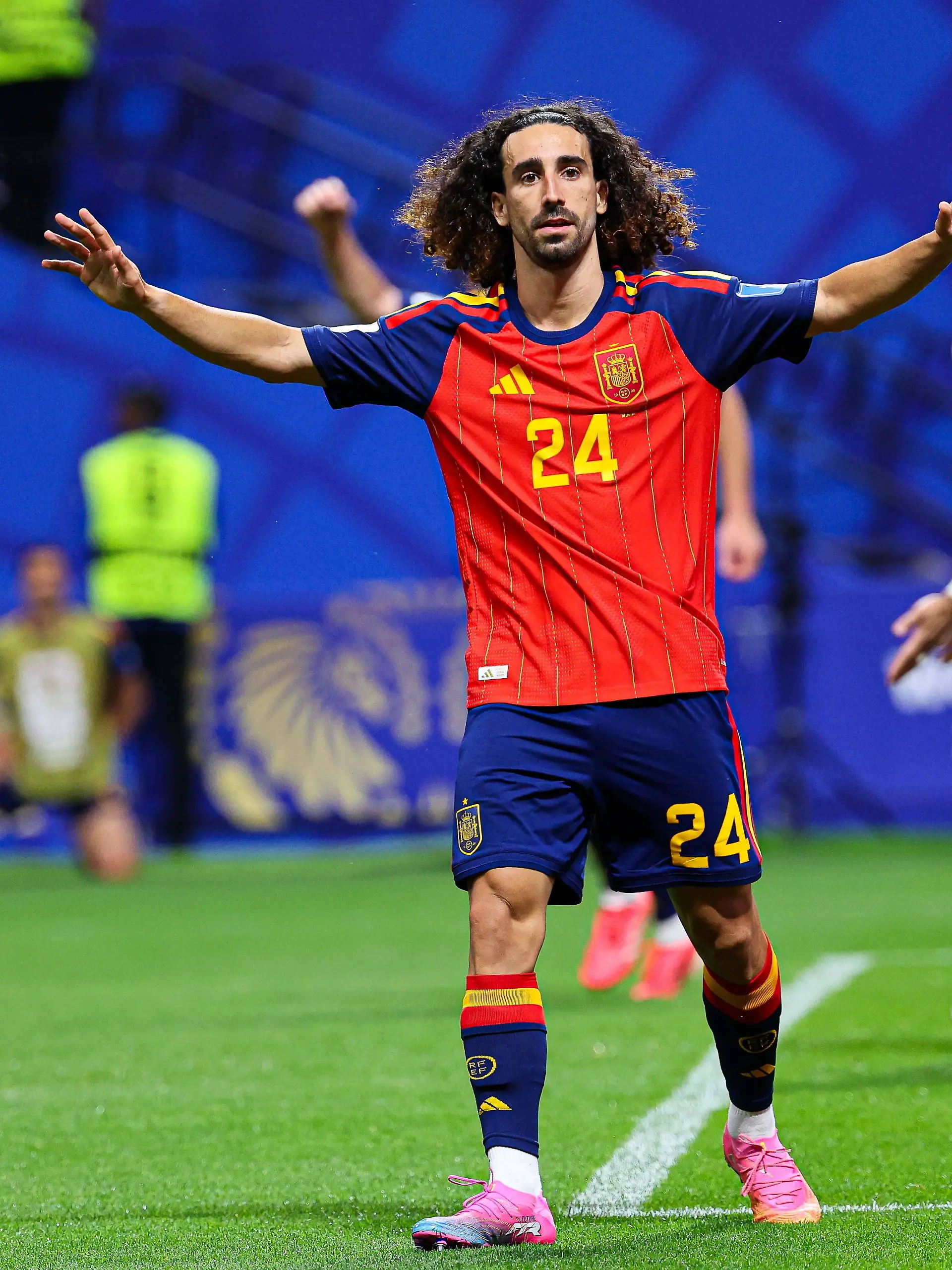 2026.06.21 Atlanta pilka nozna Mistrzostwa Swiata w USA Meksyk Kanada 2026 Hiszpania - Arabia Saudyjska N/z Marc Cucurella bramka gol radosc na 4-0 Foto Pawel Andrachiewicz / PressFocus 2026.06.21 Atlanta Football - 2026 FIFA World Cup, WM, Weltmeisterschaft, Fussball in USA Canada Mexico Spain - Saudi Arabia Marc Cucurella bramka gol radosc na 4-0 Credit: Pawel Andrachiewicz / PressFocus /NEWSPIX.PL --- newspix.pl POLAND OUT PUBLICATIONxNOTxINxPOL