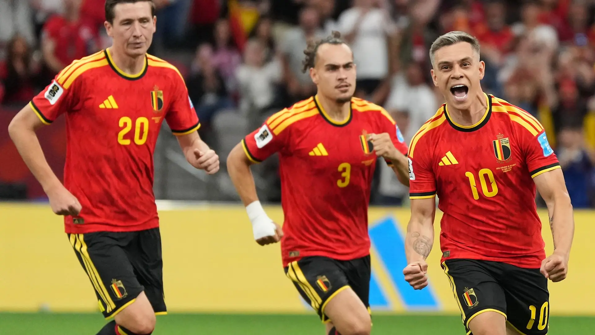 Trossard ebnete mit zwei Toren Belgiens Weg.