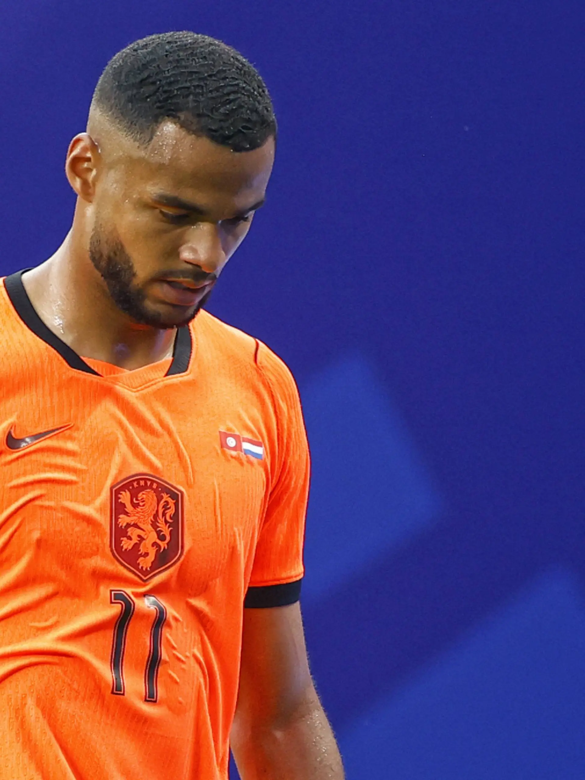 KANSAS CITY, 25-06-2026, Kansas City Stadium, World Cup 2026 Match between Tunesia and The Netherlands 1-3. Picture Shows Netherlands player Cody Gakpo Tunesia - Netherlands World Cup 2026 PUBLICATIONxNOTxINxNED x204669151x Copyright: