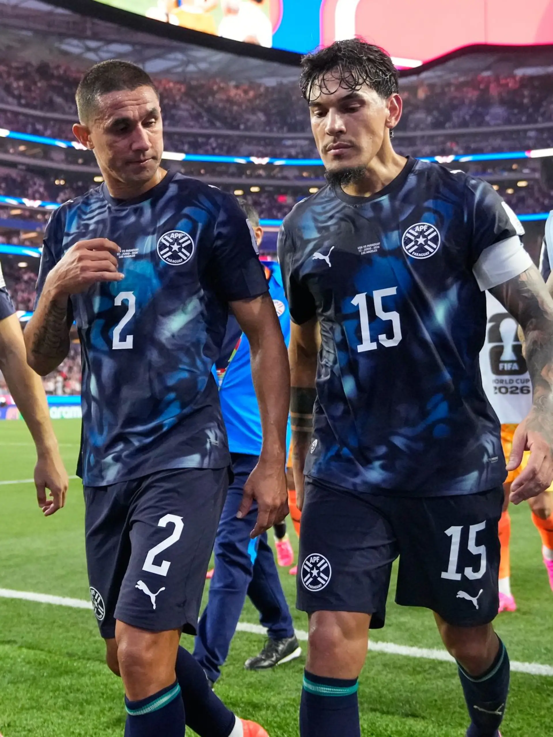 Bild zu: "Paraguays Kapitän voller Pathos: «Es ist noch nicht vorbei»"
