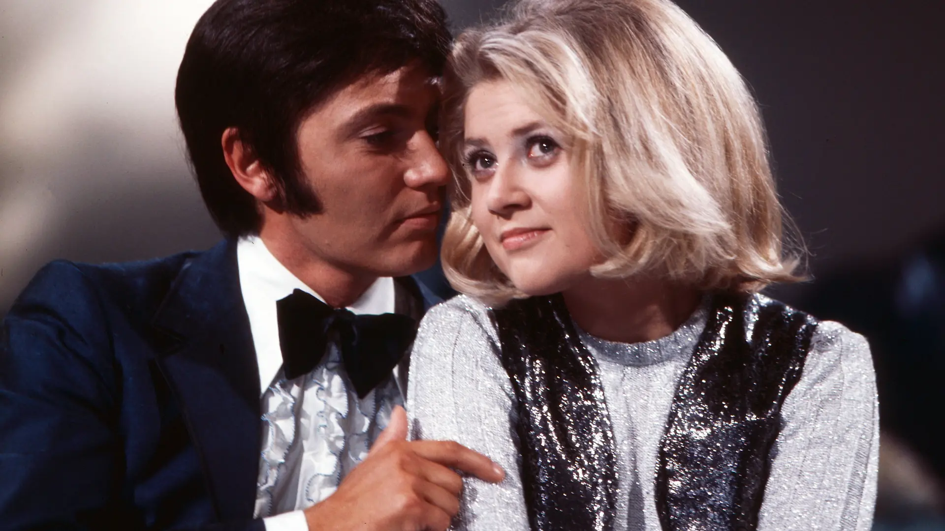 Silvestershow 1969, Unterhaltungsshow zum Jahreswechsel, Deutschland 1969, Mitwirkende: Rex Gildo, Gitte Haenning Nur redaktionelle Nutzung. Editorial usage only. Copyright: ArthurxGrimm UnitedArchives82001879
