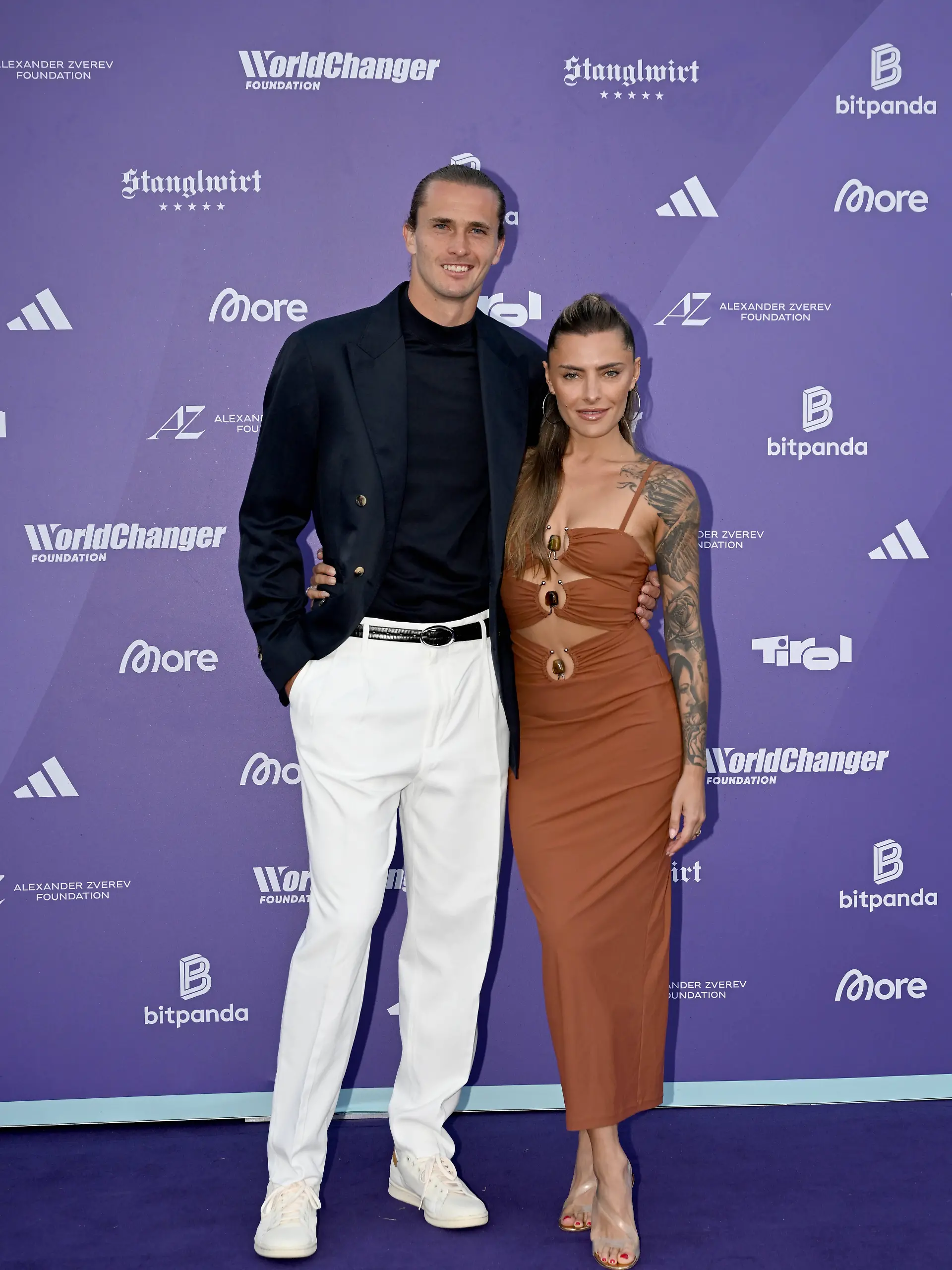 Alexander Zverev, Sophia Thomalla - WorldChanger Foundation Day im Bio-Hotel Stanglwirt in Going 22. Juni 2026 *** Alexander Zverev, Sophia Thomalla WorldChanger Foundation Day at the Bio Hotel Stanglwirt in Going, June 22, 2026