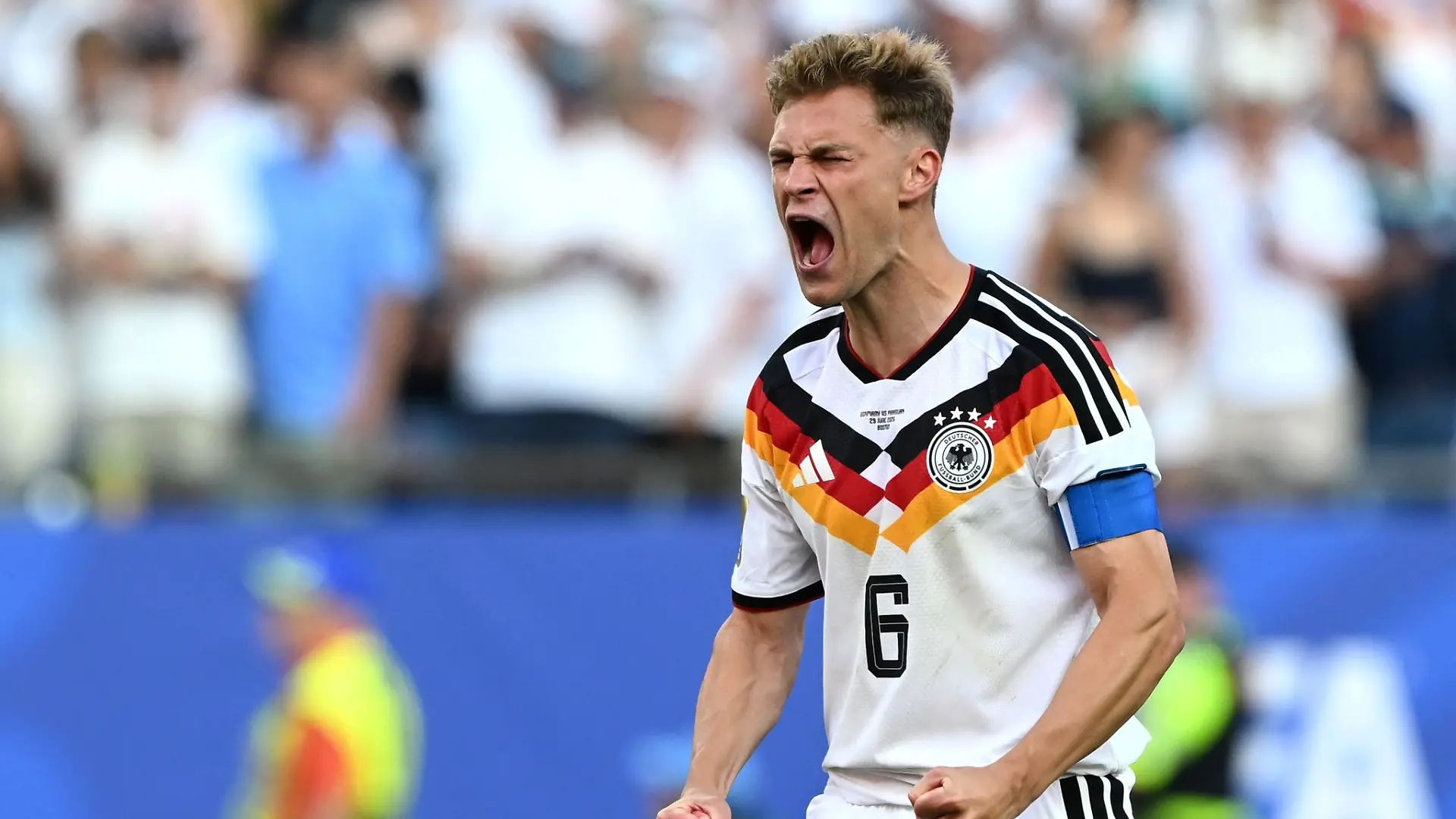 Wieder nur WM-Frust. Nach seinem Treffer im Elfmeterschießen ballte Joshua Kimmich noch die Fäuste.