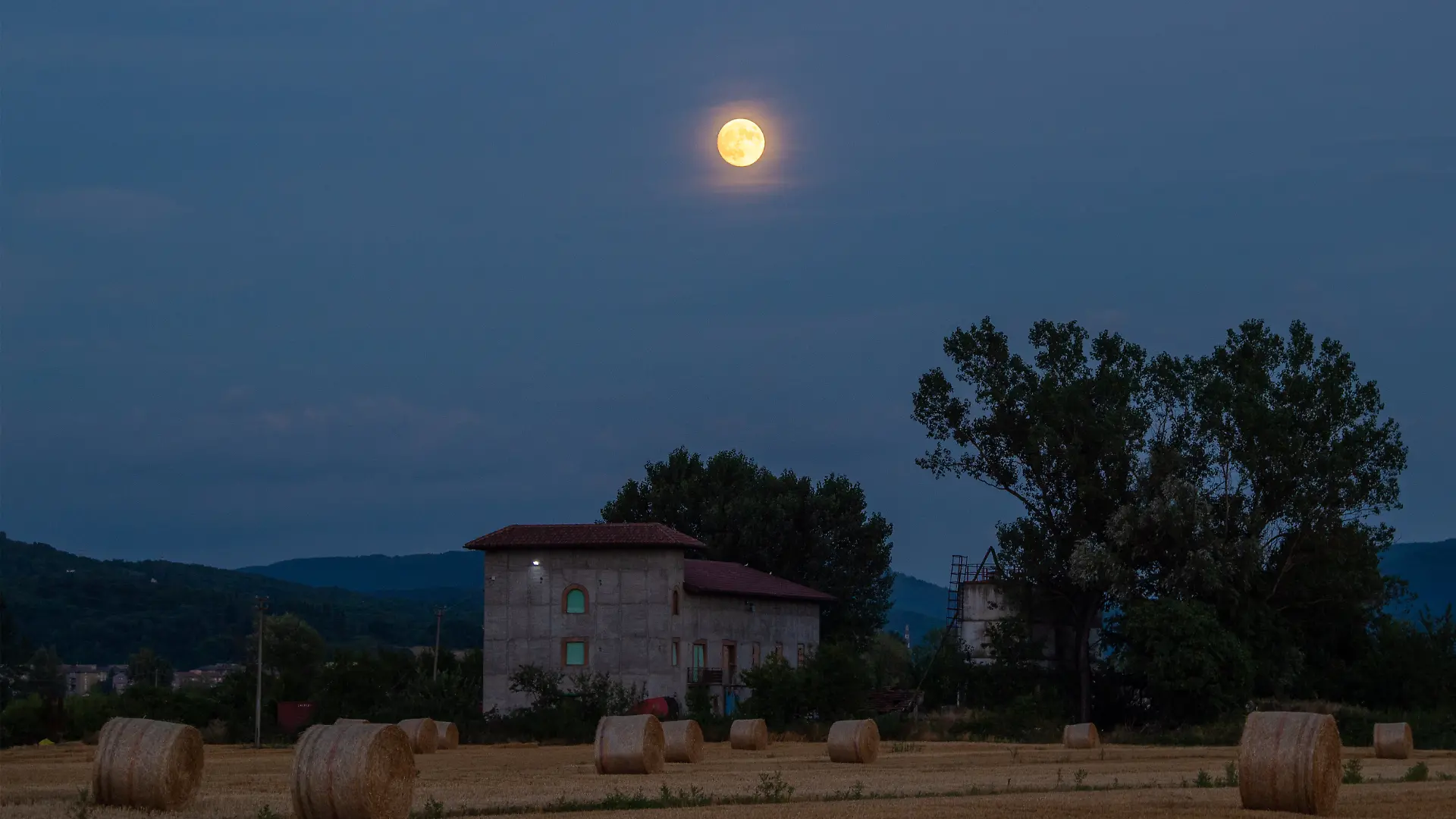 Der Vollmond im Juli wird traditionell Heumond genannt.