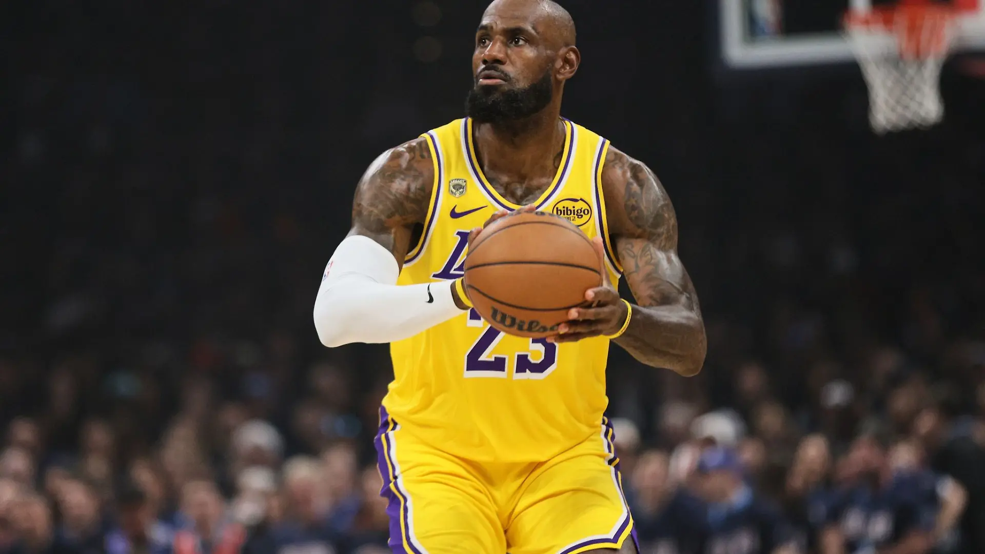 LeBron James' Zeit bei den Lakers scheint vorbei. (Archivbild)