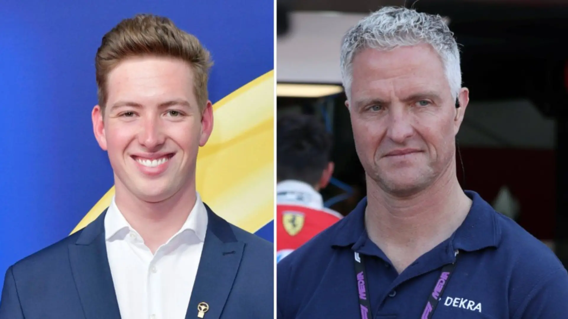 David Schumacher und Ralf Schumacher