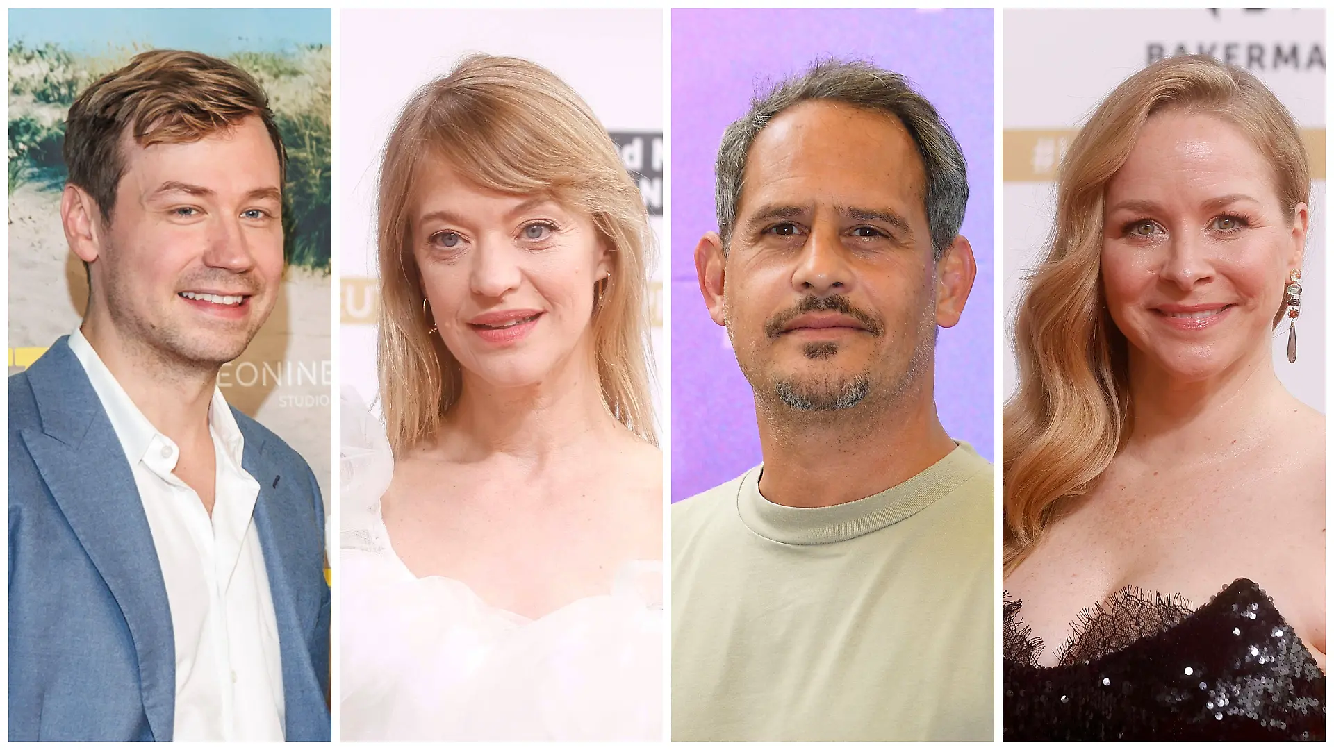 Der Cast bei „Goethe vs. Schiller”: David Kross, Heike Makatsch, Moritz Bleibtreu und Jasmin Schwiers