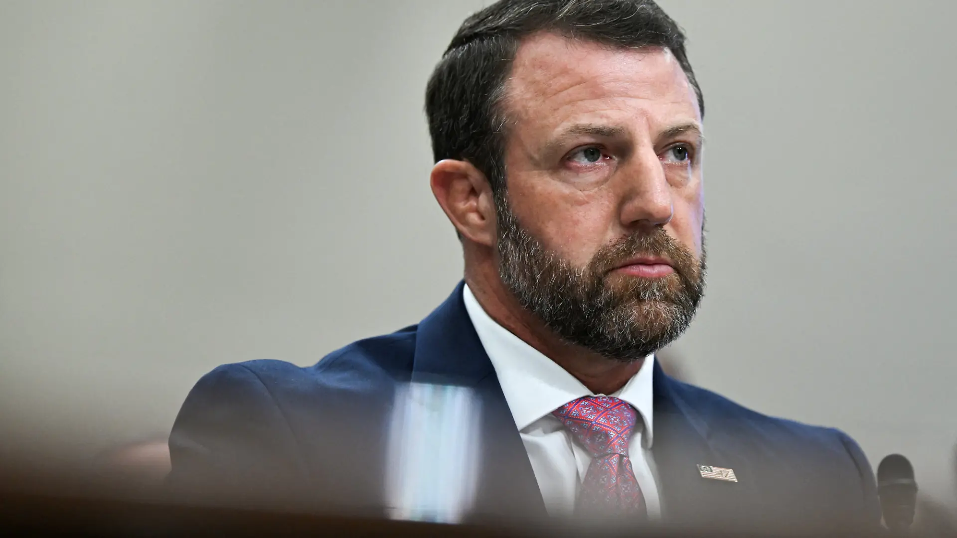 U.S. Secretary of Homeland Security Markwayne Mullin testifies at a House Appropriations Homeland Security Subcommittee hearing on Capitol Hill in Washington, D.C., U.S., June 25, 2026. REUTERS/Annabelle Gordon