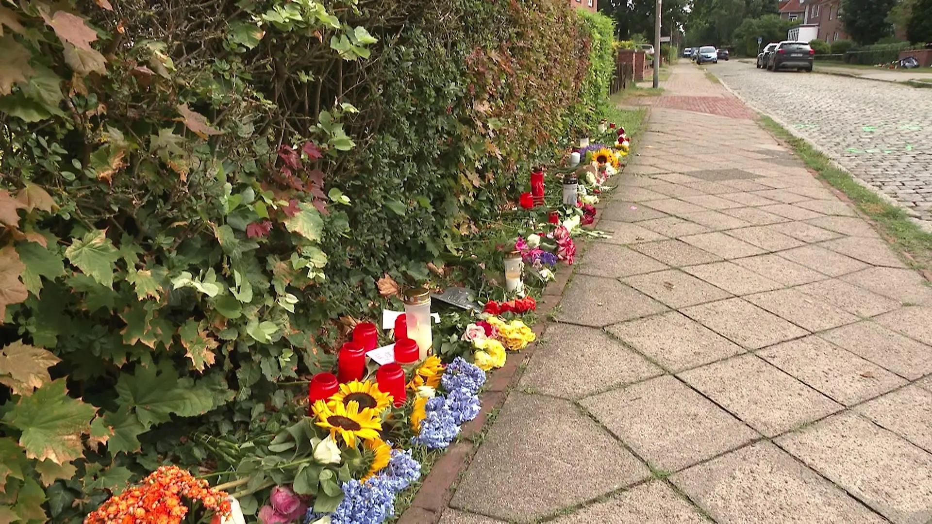 Blumen, Tränen und neue Ermittlungsdetails: Stade trauert weiter Schüsse in Stade
