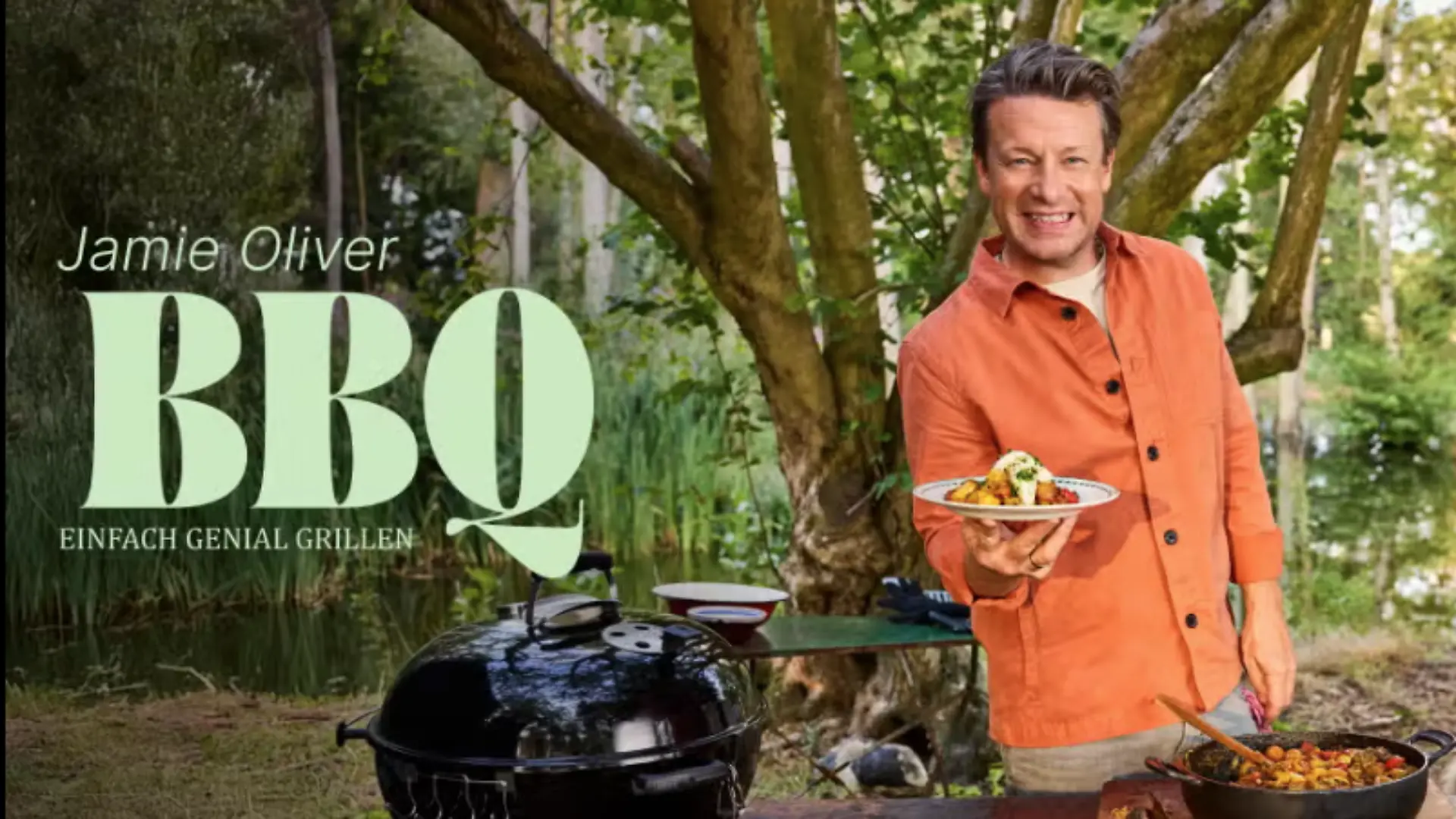 Jamie Oliver zeigt abwechslungsreiche Rezept für den Grill.