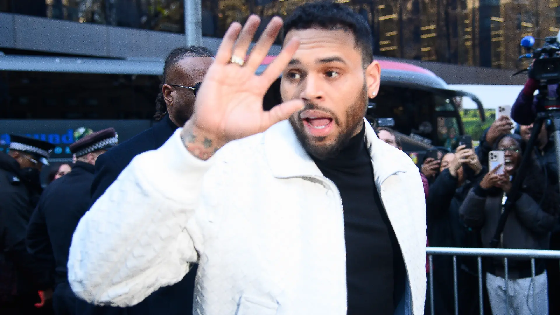 American rapper Chris Brown arrives at Southwark Crown Court in London, England, UK on Wednesday 28 January, 2026., Credit:Justin Ng / Avalon