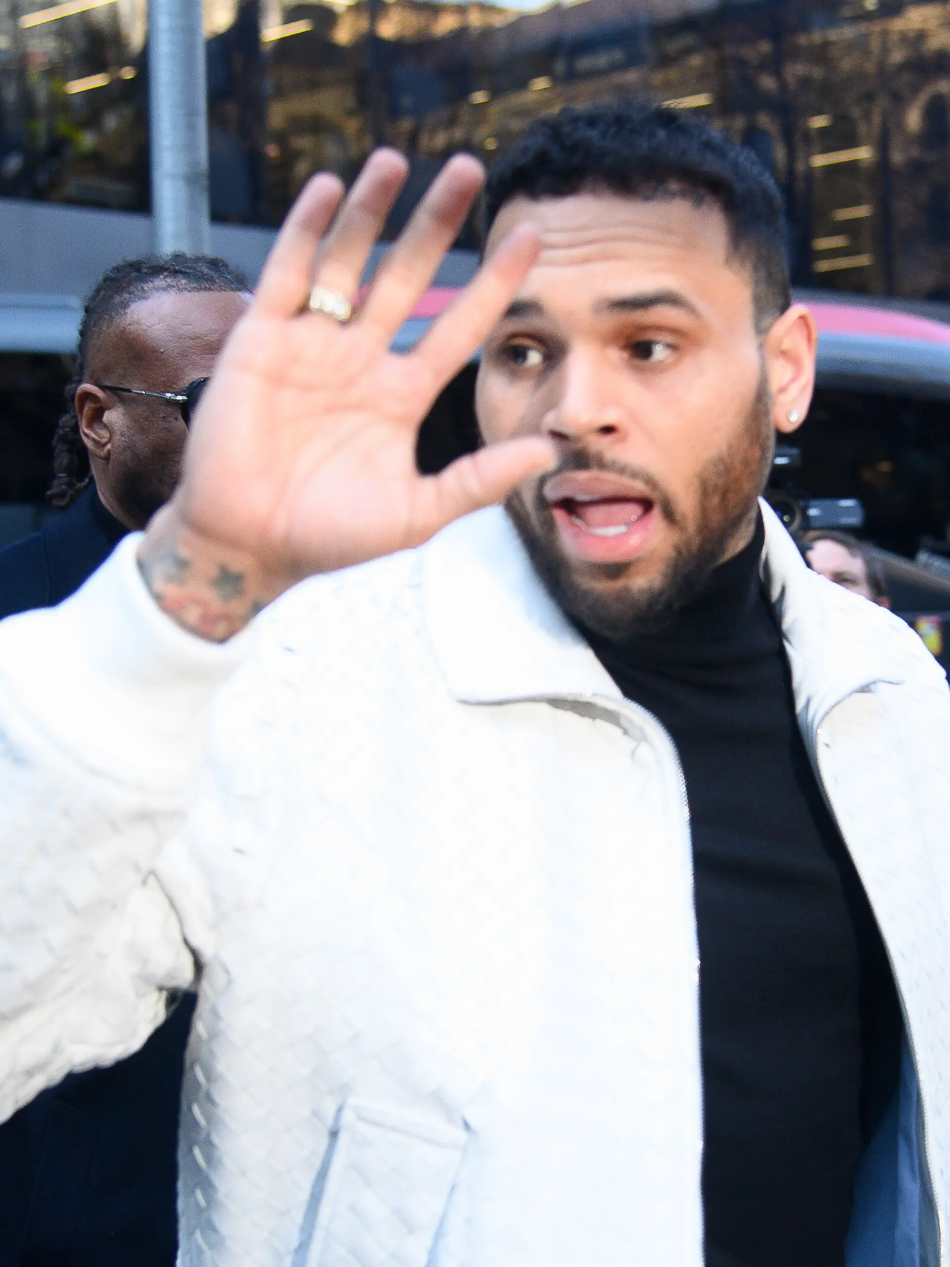 American rapper Chris Brown arrives at Southwark Crown Court in London, England, UK on Wednesday 28 January, 2026., Credit:Justin Ng / Avalon
