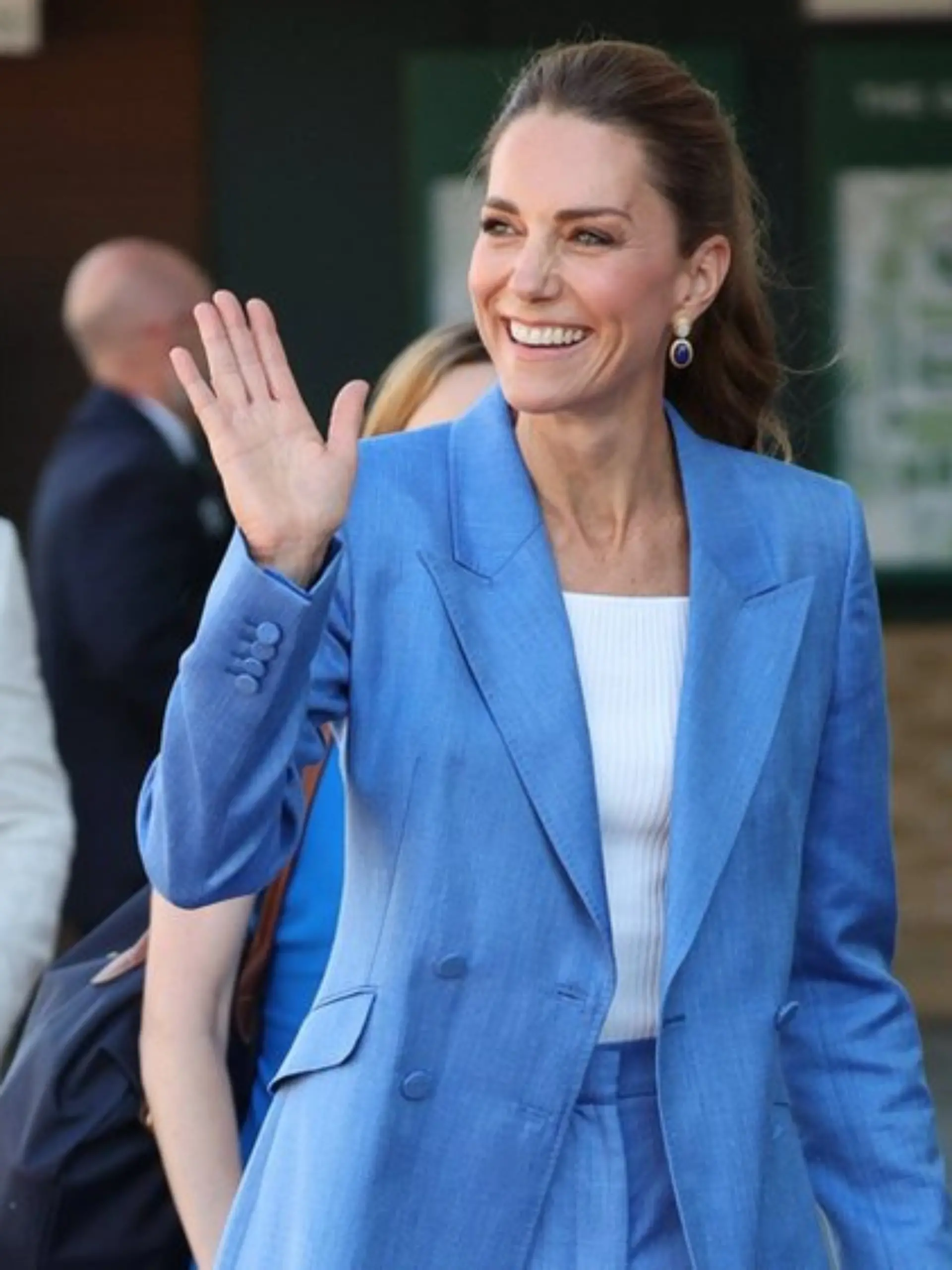 Bild zu: "Prinzessin Kate macht Fans in Wimbledon glücklich"