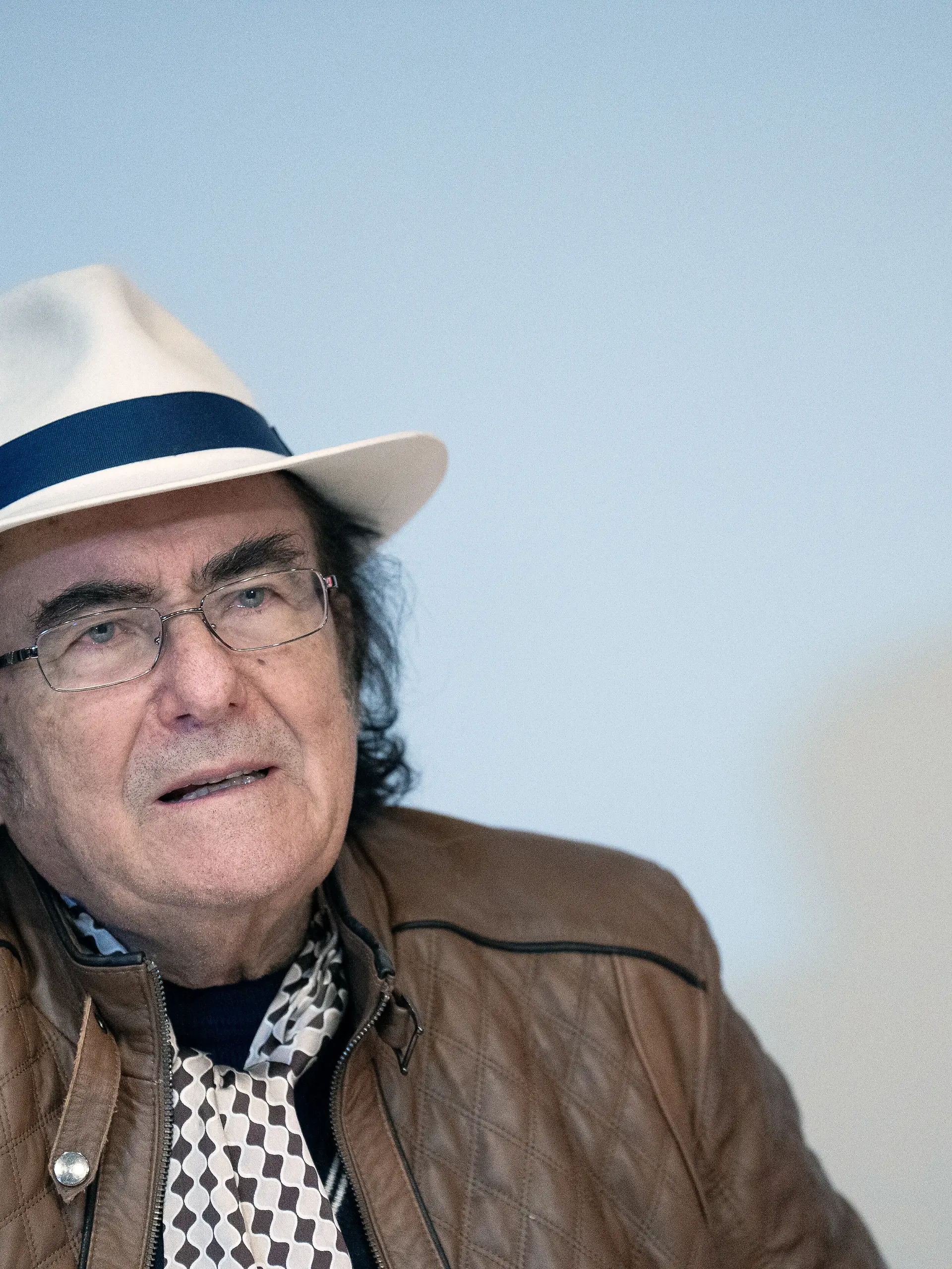 Der italienische Sänger Al Bano stellt seine Spanien-Tournee im Hotel Alexandra vor. (zu dpa: «Al Bano über moderne Musik: «Alles wird heute mit Computer gemacht»») +++ dpa-Bildfunk +++