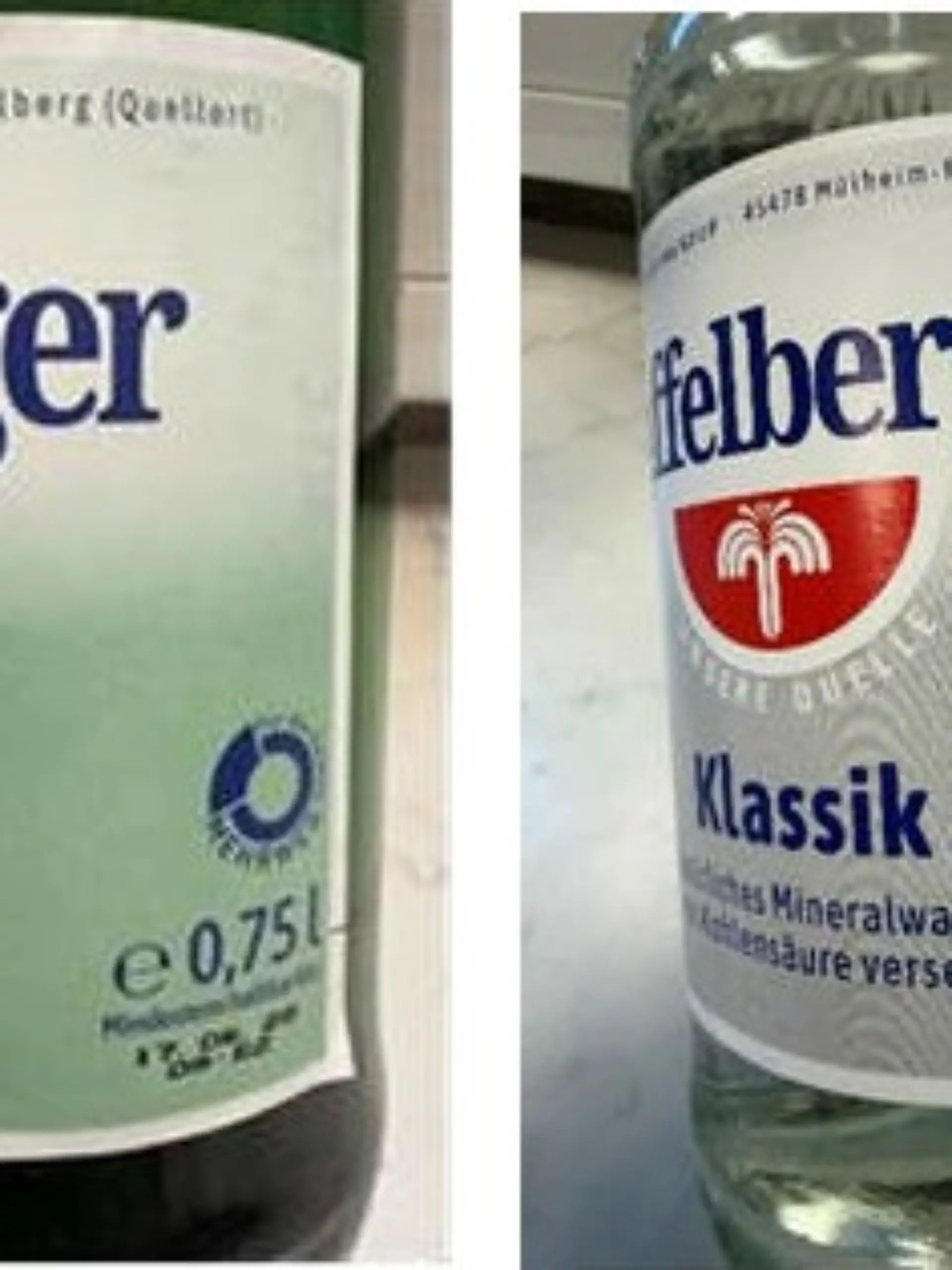 Dieses Wasser von Raffelberger wird aktuell zurückgerufen