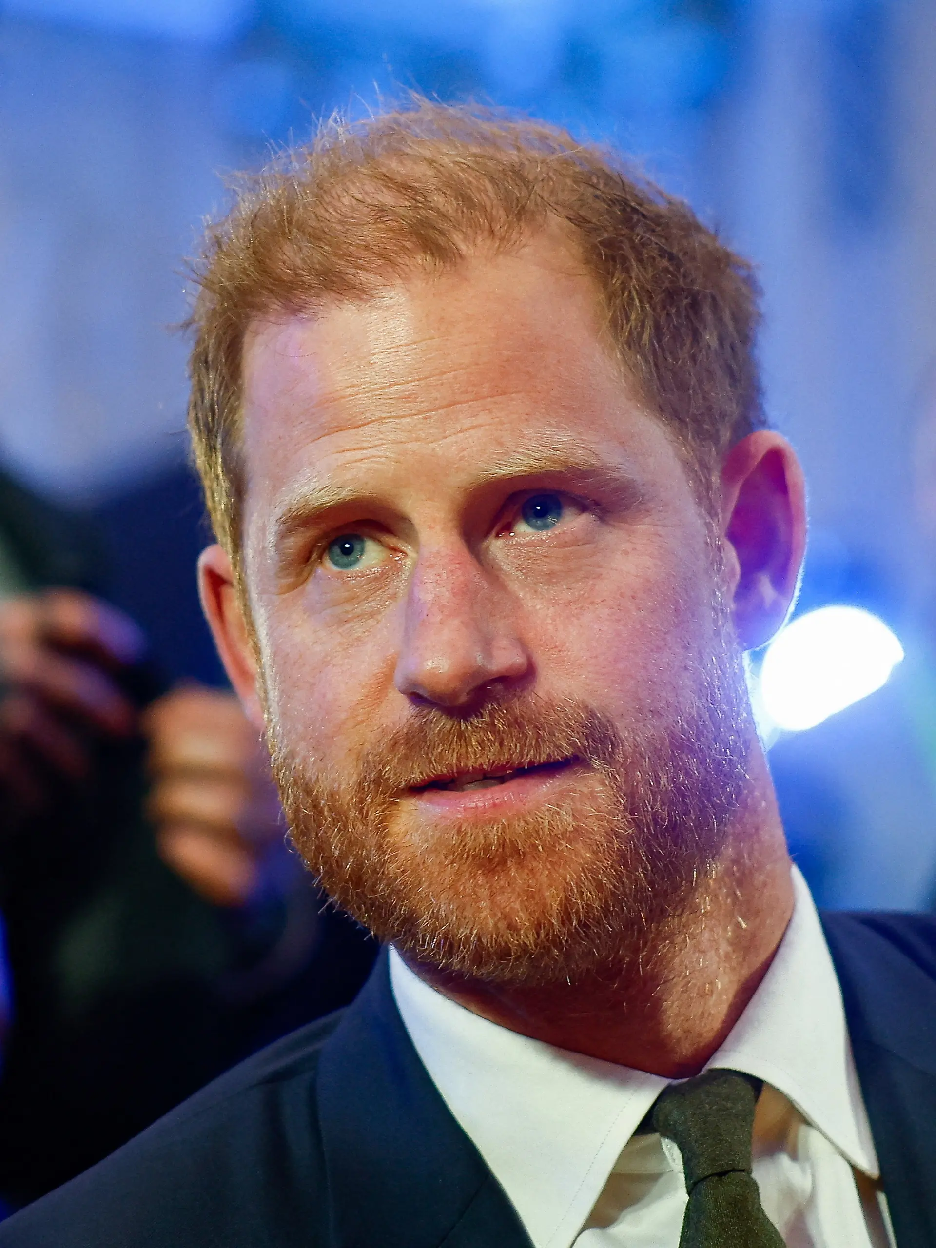 Britain's Prince Harry attends the start of the Kyiv Security Forum, amid Russia's attack on Ukraine, in Kyiv, Ukraine April 23, 2026. REUTERS/Valentyn Ogirenko