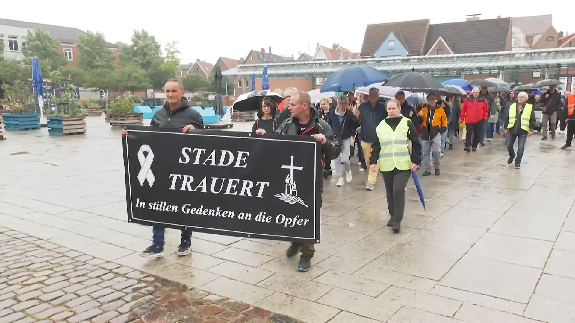 Große Anteilnahme in Stade Eine Stadt trauert