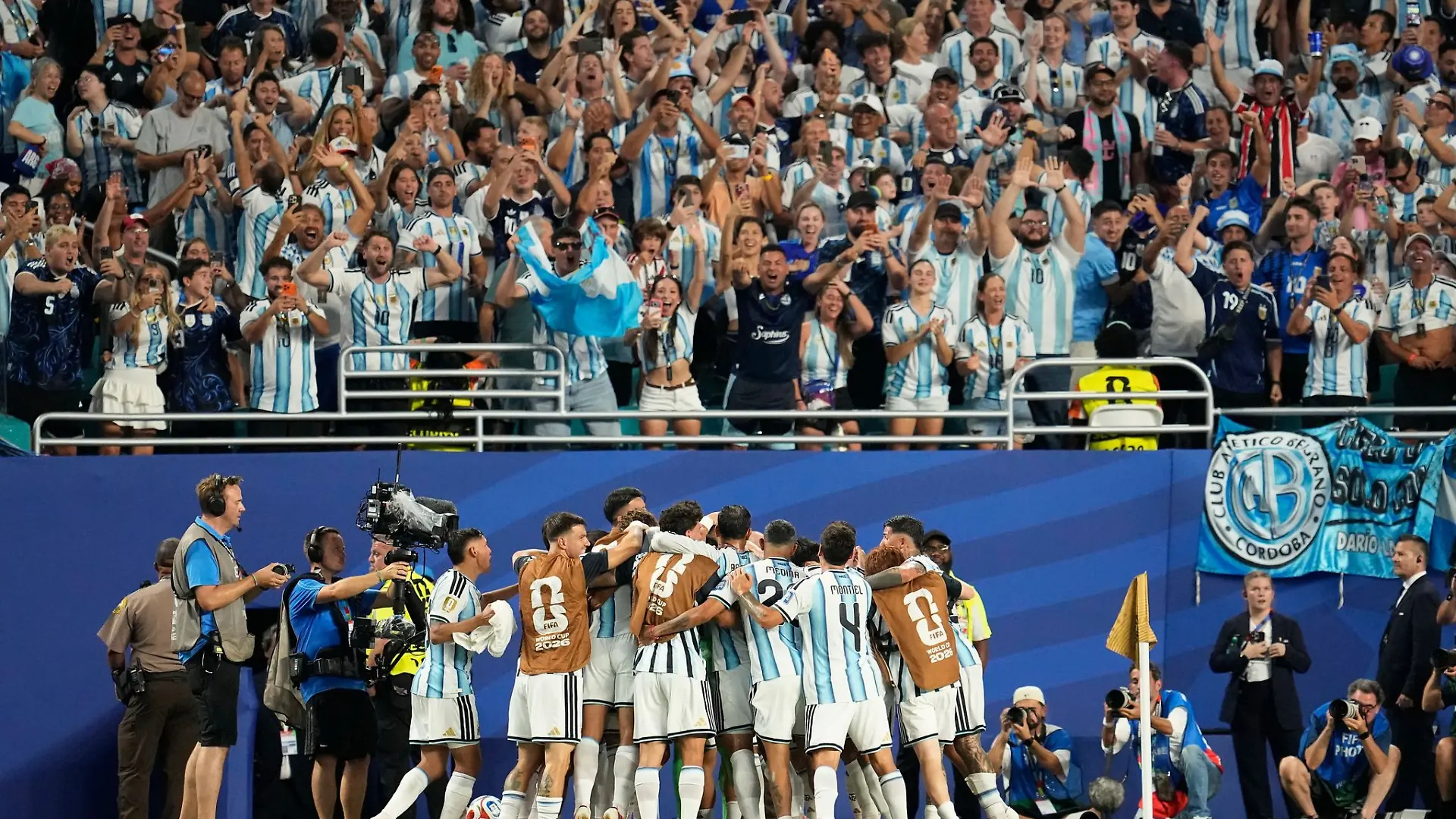 Argentinien jubelt: Gegen Kap Verde reichte es zu einem 3:2 nach Verlängerung.