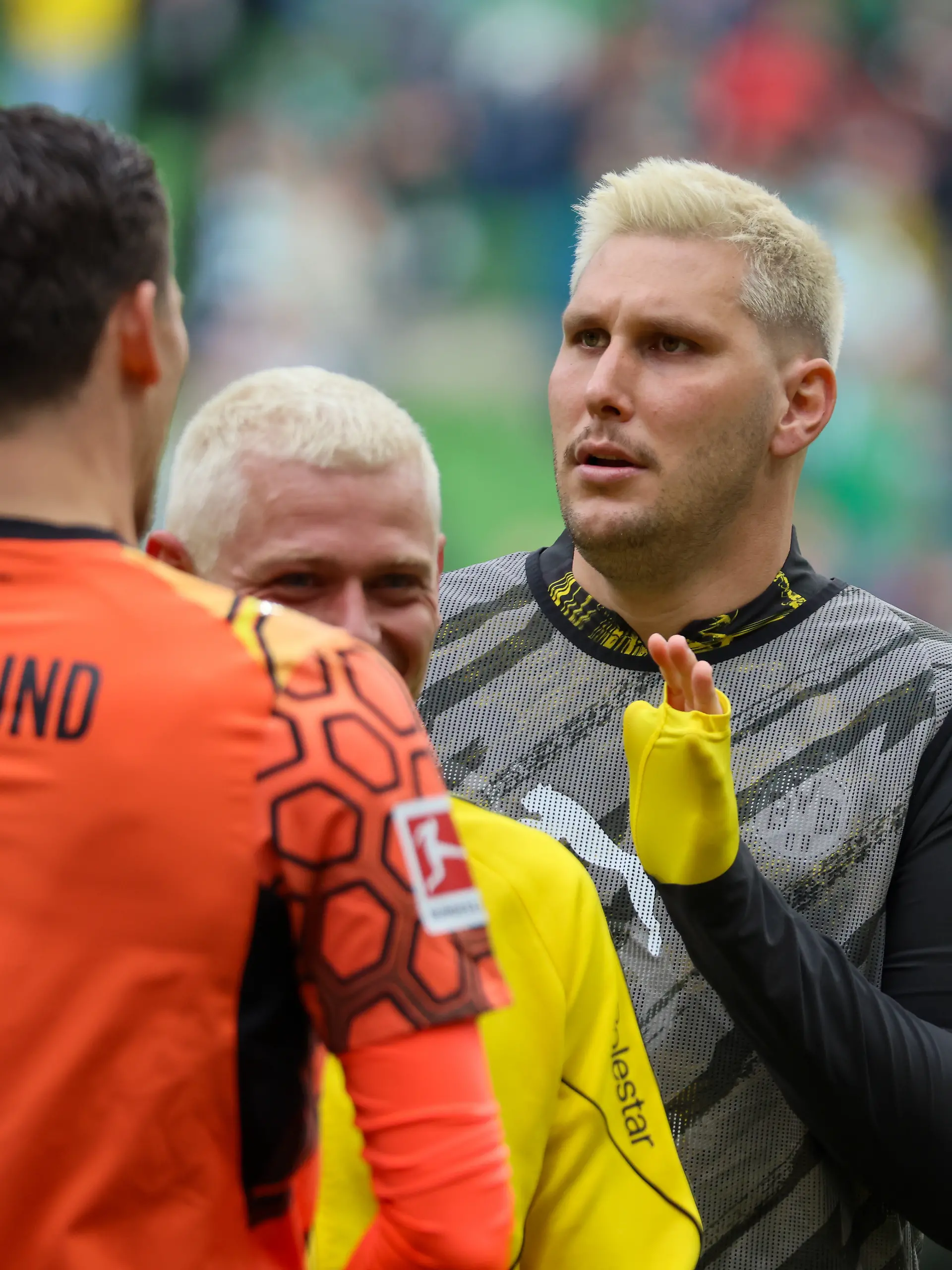 Bremen, Deutschland: 16. Mai 2026 - 34. Spieltag - 1. Bundesliga [Bundesliga] - Werder Bremen vs. Borussia Dortmund Im Bild: Niklas Süle / Suele (Borussia Dortmund), der heute seine Profikarriere als Fußballer beendet hat DFL regulations prohibit any use of photographs as image sequences and/or quasi-video.